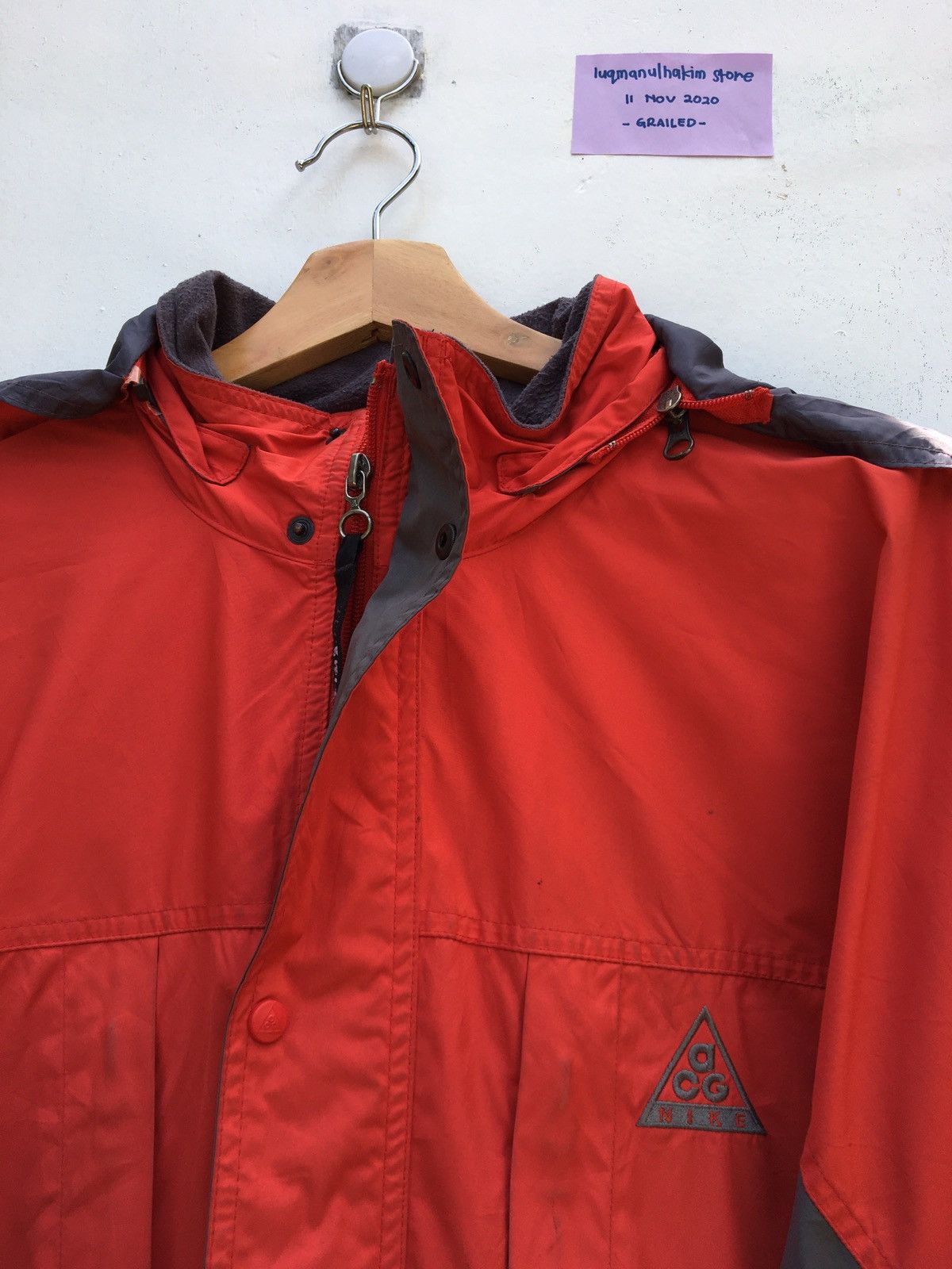 Nike NIKE ACG WindbreakerJacket 90' Streetwear Jacket Size US L / EU 52-54 / 3 - 6 Thumbnail