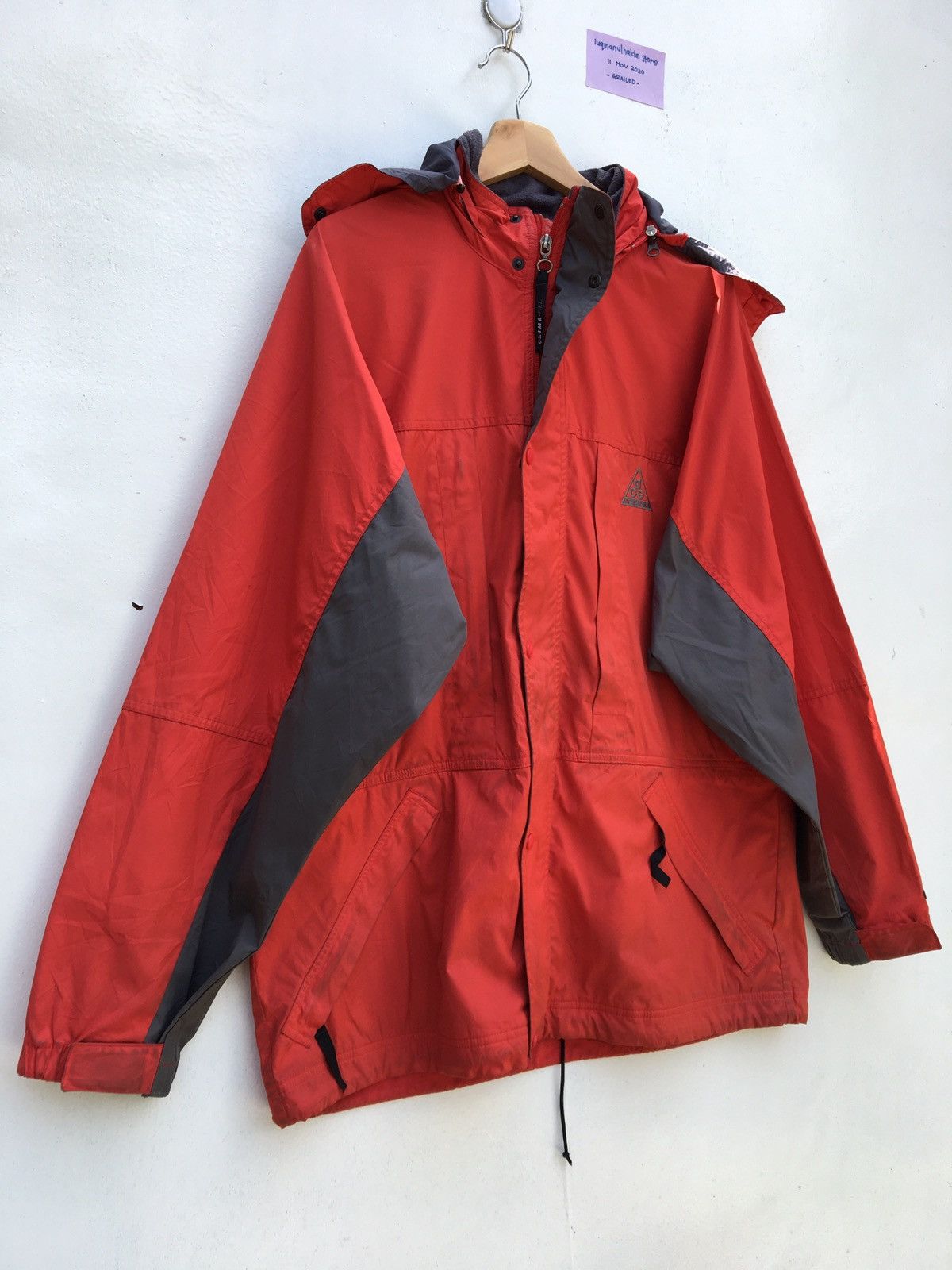 Nike NIKE ACG WindbreakerJacket 90' Streetwear Jacket Size US L / EU 52-54 / 3 - 2 Thumbnail