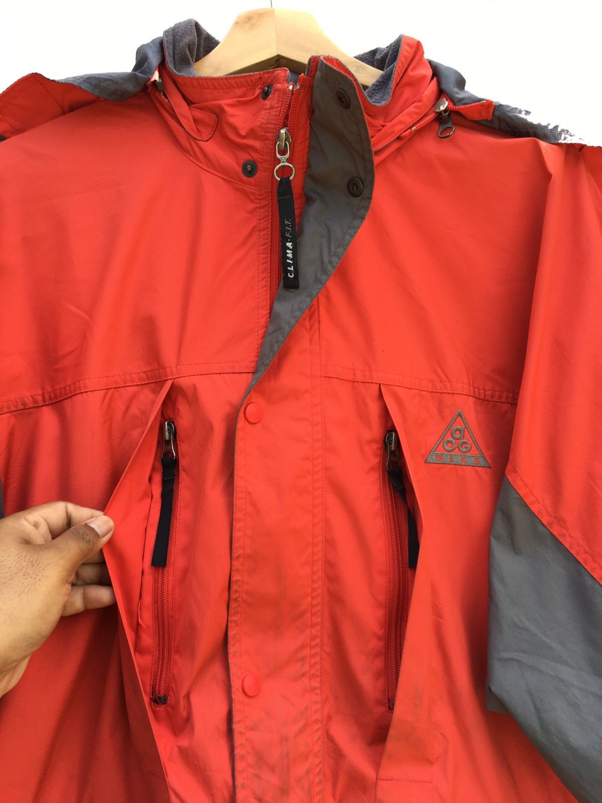 Nike NIKE ACG WindbreakerJacket 90' Streetwear Jacket Size US L / EU 52-54 / 3 - 9 Thumbnail