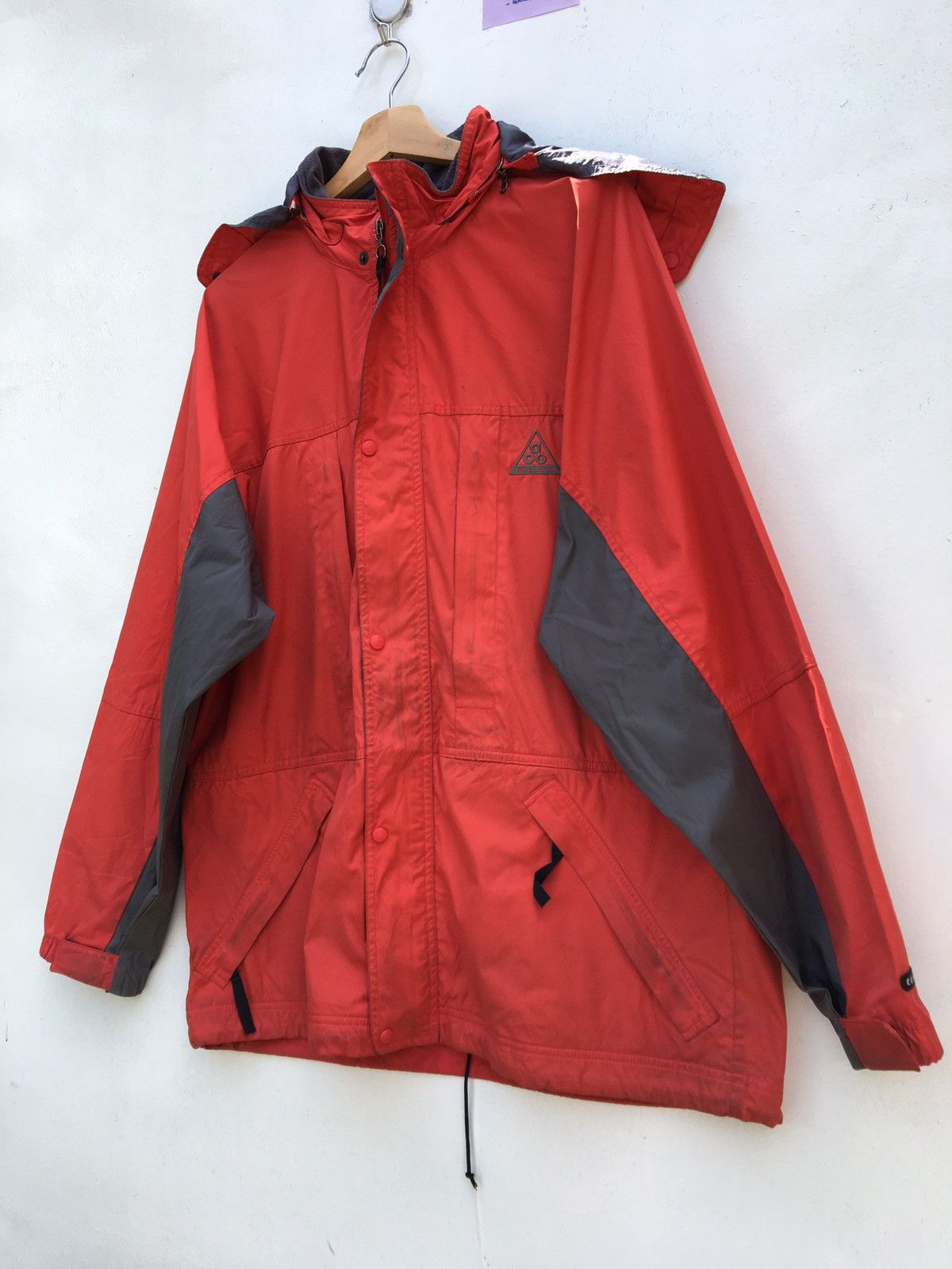 Nike NIKE ACG WindbreakerJacket 90' Streetwear Jacket Size US L / EU 52-54 / 3 - 3 Thumbnail