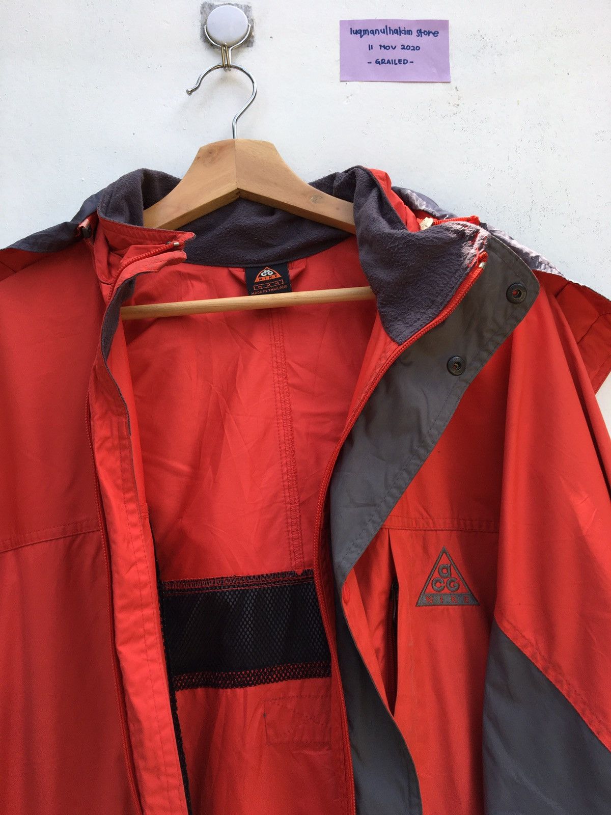 Nike NIKE ACG WindbreakerJacket 90' Streetwear Jacket Size US L / EU 52-54 / 3 - 15 Thumbnail