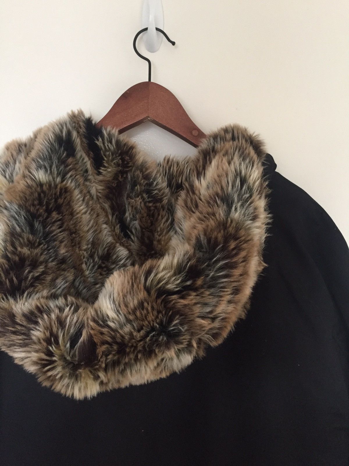 River Island × Yves Salomon River Island Fully Lined Faux Fur Parka Size US L / EU 52-54 / 3 - 3 Thumbnail