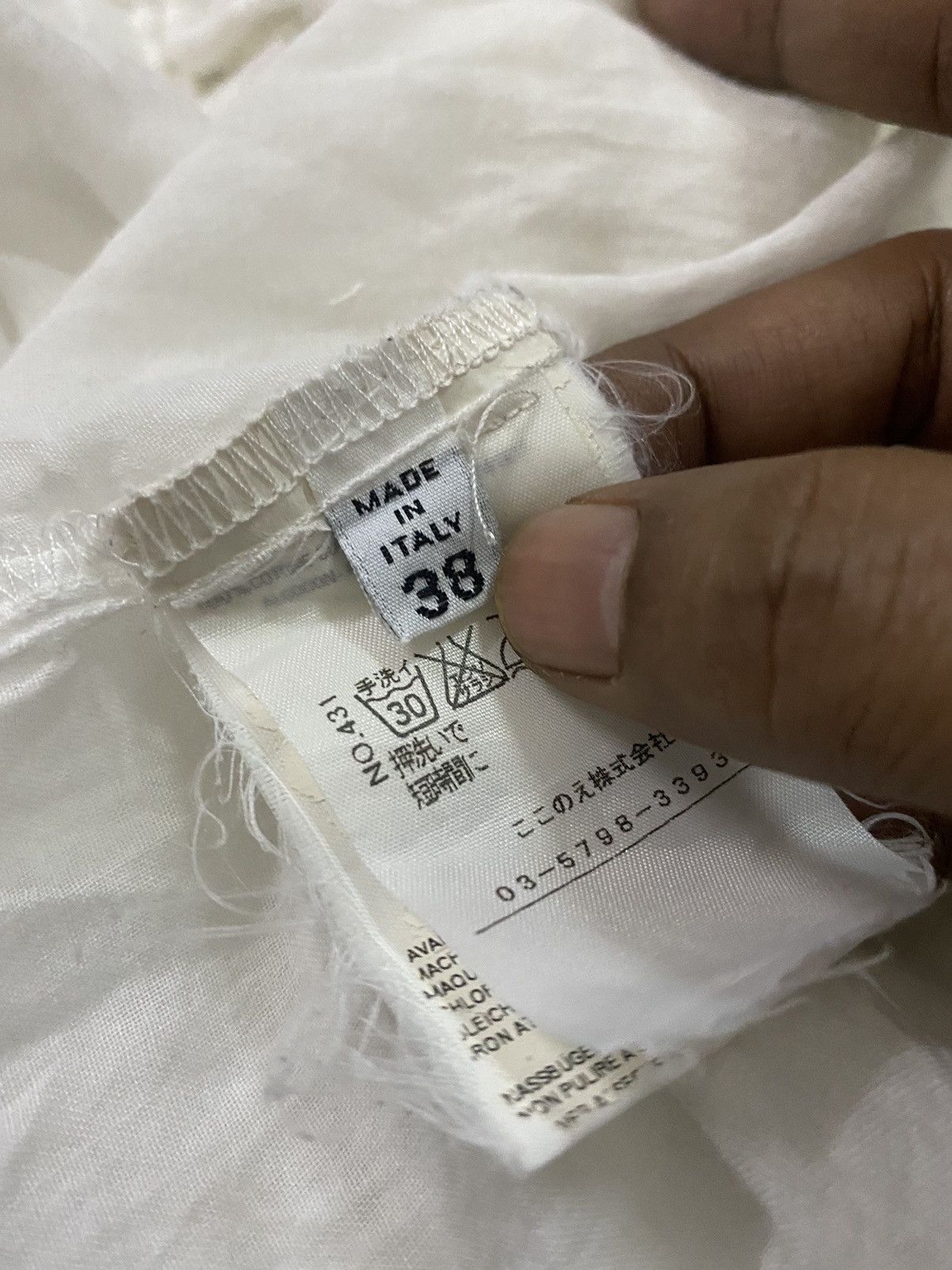 Maison Margiela 💥Maison Martin Margiela Shirt Size S / US 4 / IT 40 - 9 Thumbnail