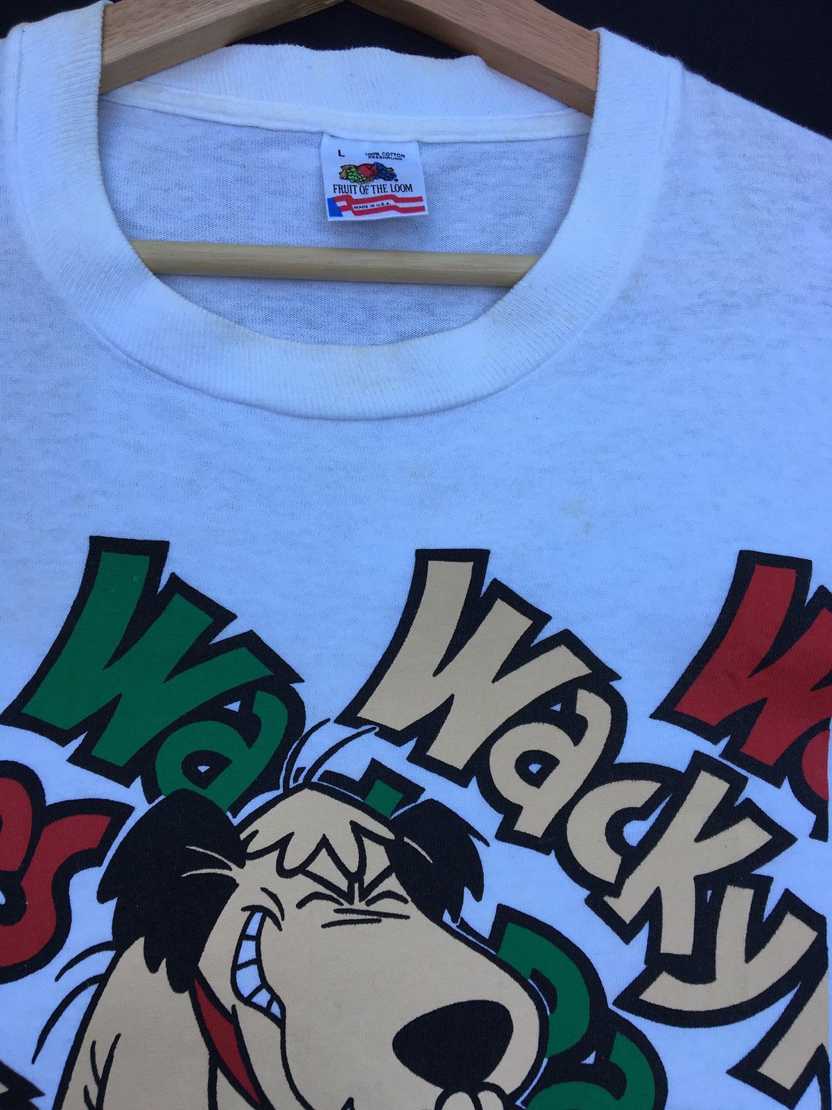 Cartoon Network Vintage Hanna Barbera Wacky Races Cartoon Series Tshirt Size US L / EU 52-54 / 3 - 8 Thumbnail