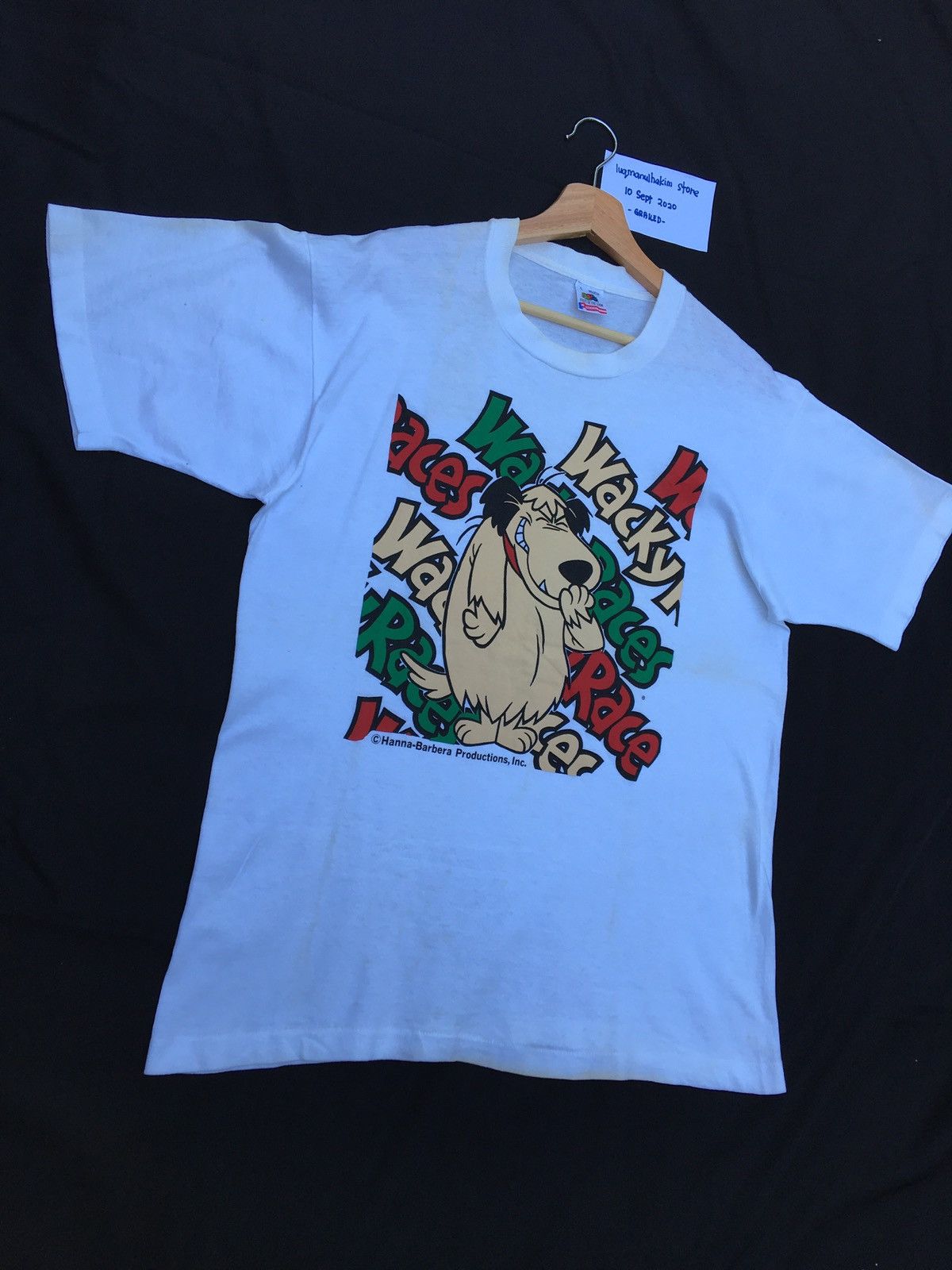 Cartoon Network Vintage Hanna Barbera Wacky Races Cartoon Series Tshirt Size US L / EU 52-54 / 3 - 2 Thumbnail