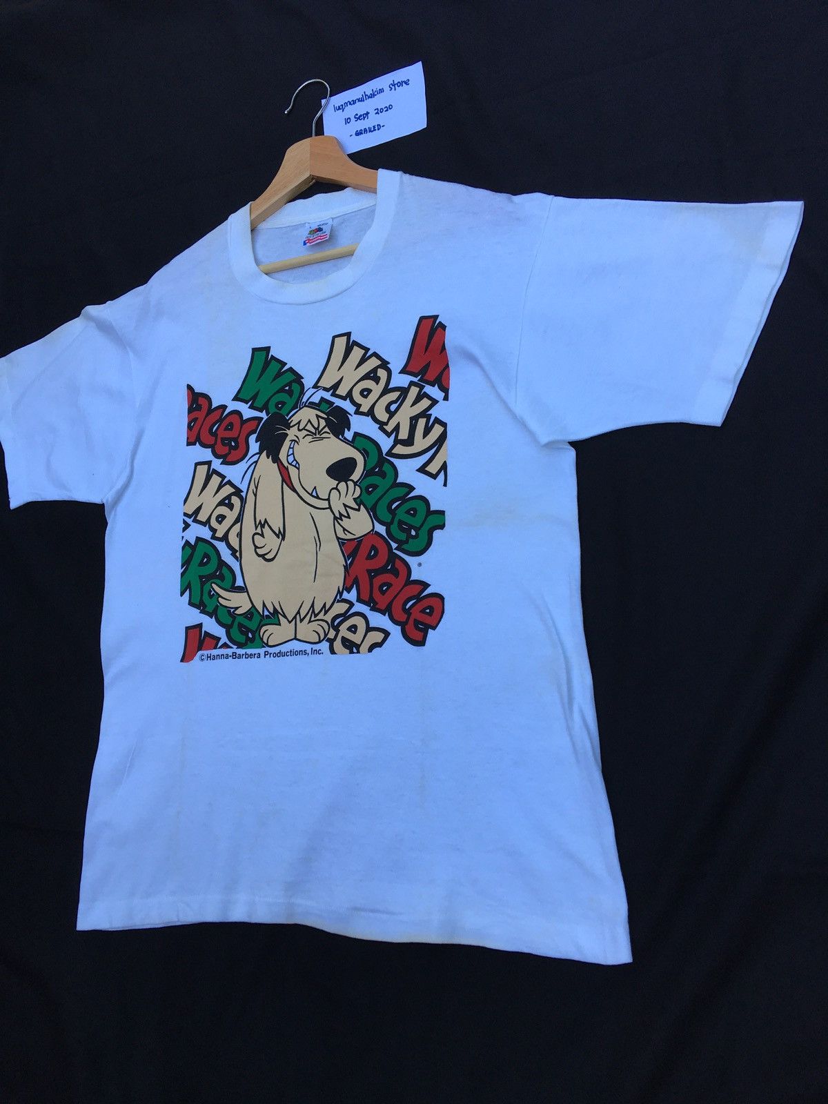 Cartoon Network Vintage Hanna Barbera Wacky Races Cartoon Series Tshirt Size US L / EU 52-54 / 3 - 3 Thumbnail