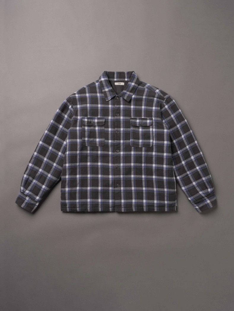 Ojardorf *IN HAND* O.files Padded Flannel Shirt Jacket Size US L / EU 52-54 / 3 - 5 Thumbnail
