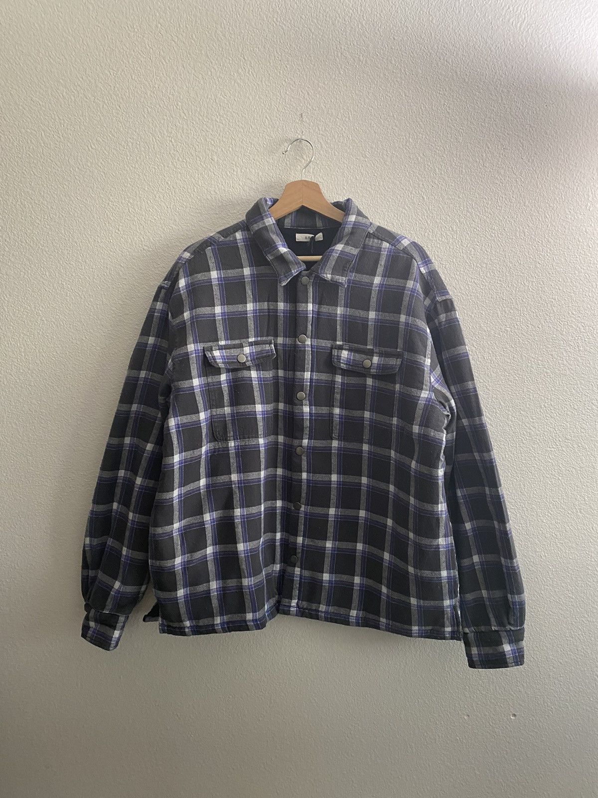 Ojardorf *IN HAND* O.files Padded Flannel Shirt Jacket Size US L / EU 52-54 / 3 - 1 Thumbnail