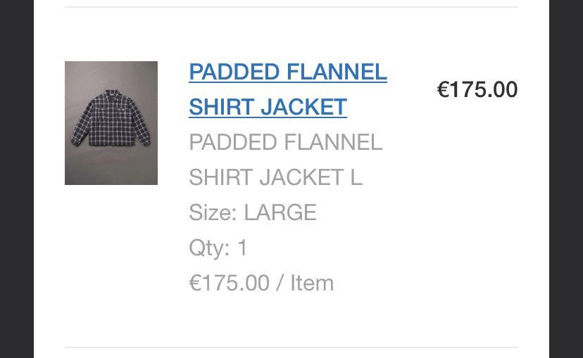Ojardorf *IN HAND* O.files Padded Flannel Shirt Jacket Size US L / EU 52-54 / 3 - 6 Thumbnail