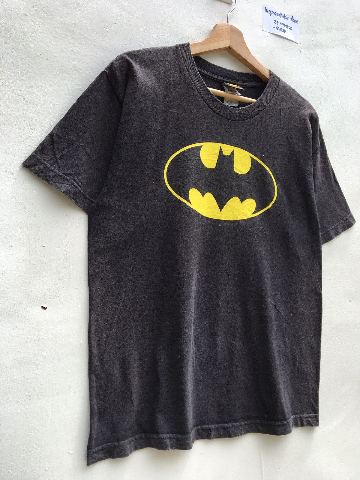 DC Comics Vintage 90s Batman Logo x DC Comics Tshirt Size US S / EU 44-46 / 1 - 2 Thumbnail