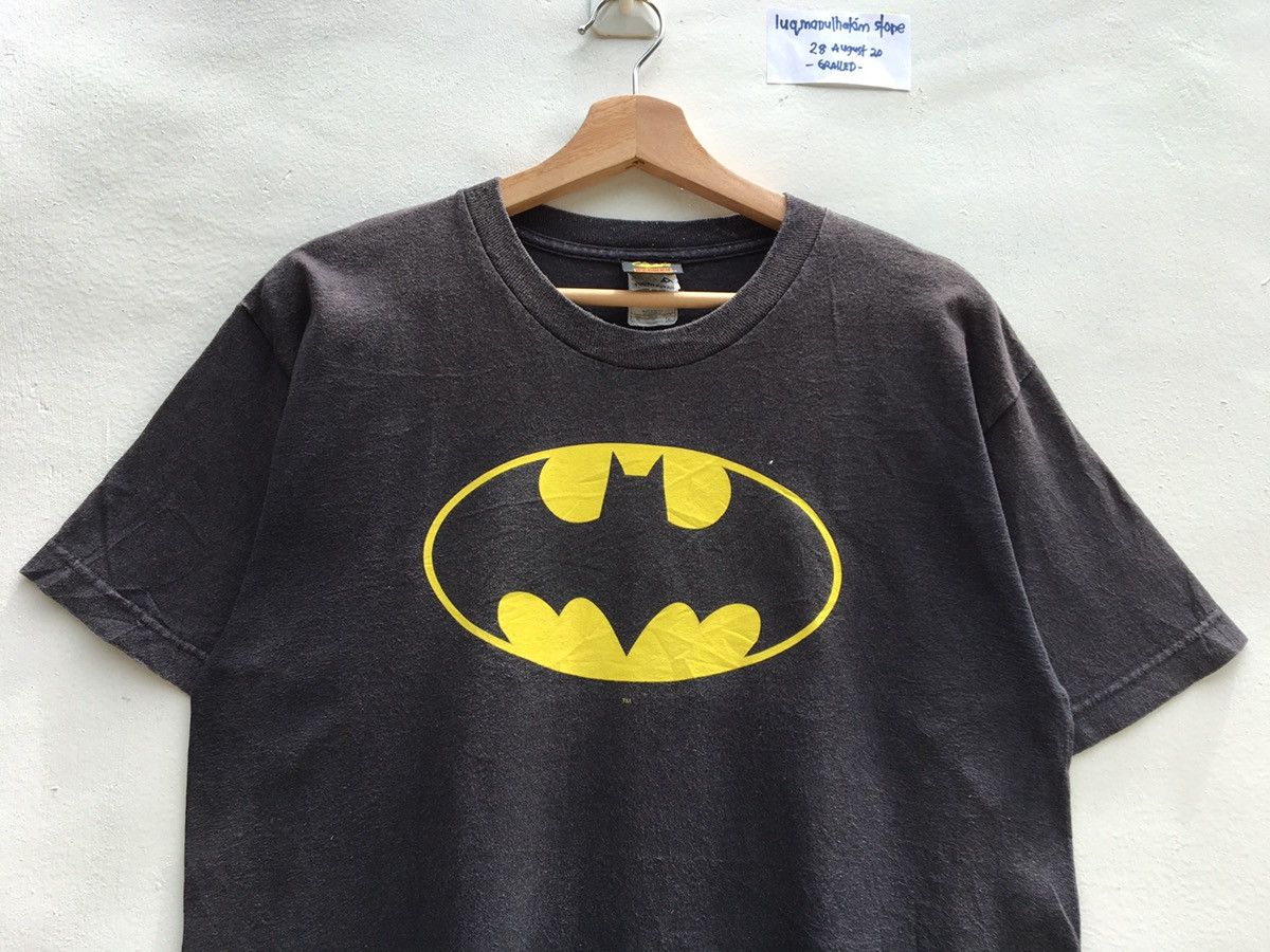 DC Comics Vintage 90s Batman Logo x DC Comics Tshirt Size US S / EU 44-46 / 1 - 4 Thumbnail