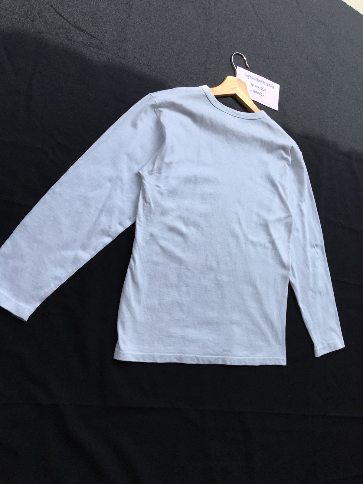 agnes b. AGNES B Longsleeve Paris Designer Biglogo Spellout Size US S / EU 44-46 / 1 - 11 Thumbnail
