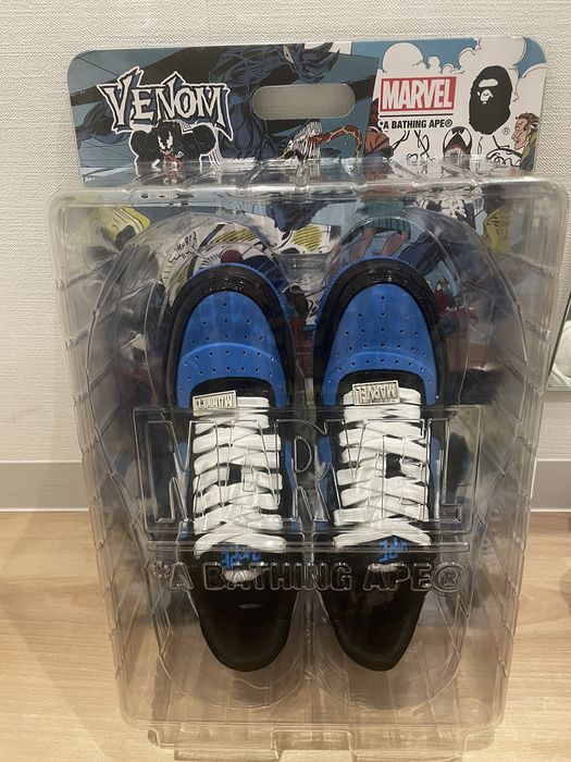 Bape Marvel Venom Bapestas Grailed