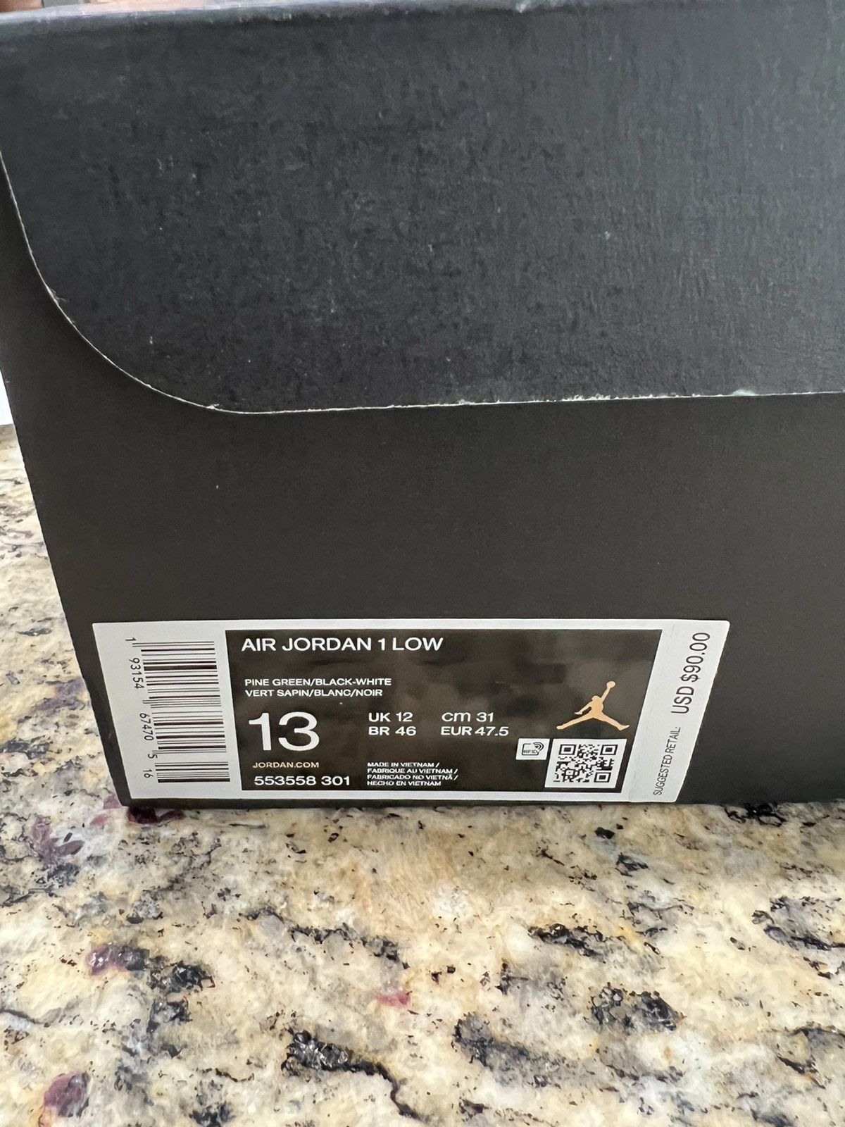 Jordan Brand × Nike Jordan 1 low “Pine Green” size 13 Size US 13 / EU 46 - 6 Thumbnail