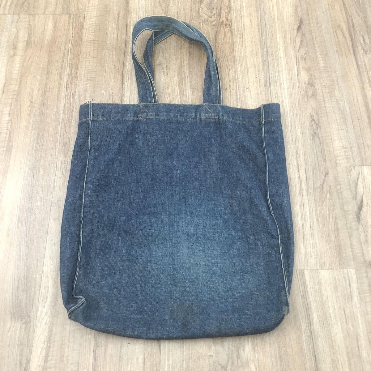 A.P.C. APC Anchor Denim Tote Bag Jeans Size ONE SIZE - 4 Thumbnail