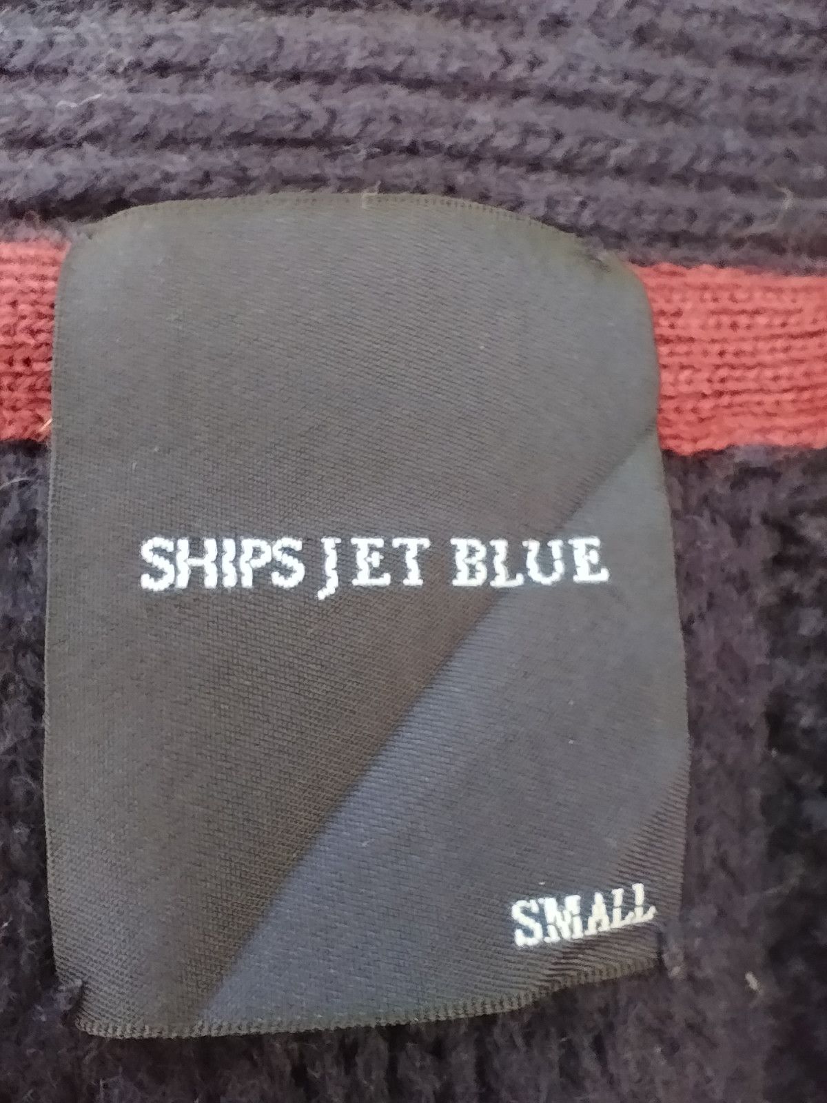 SHIPS Ship Jet Blue Cardigan sweater Size US S / EU 44-46 / 1 - 5 Thumbnail