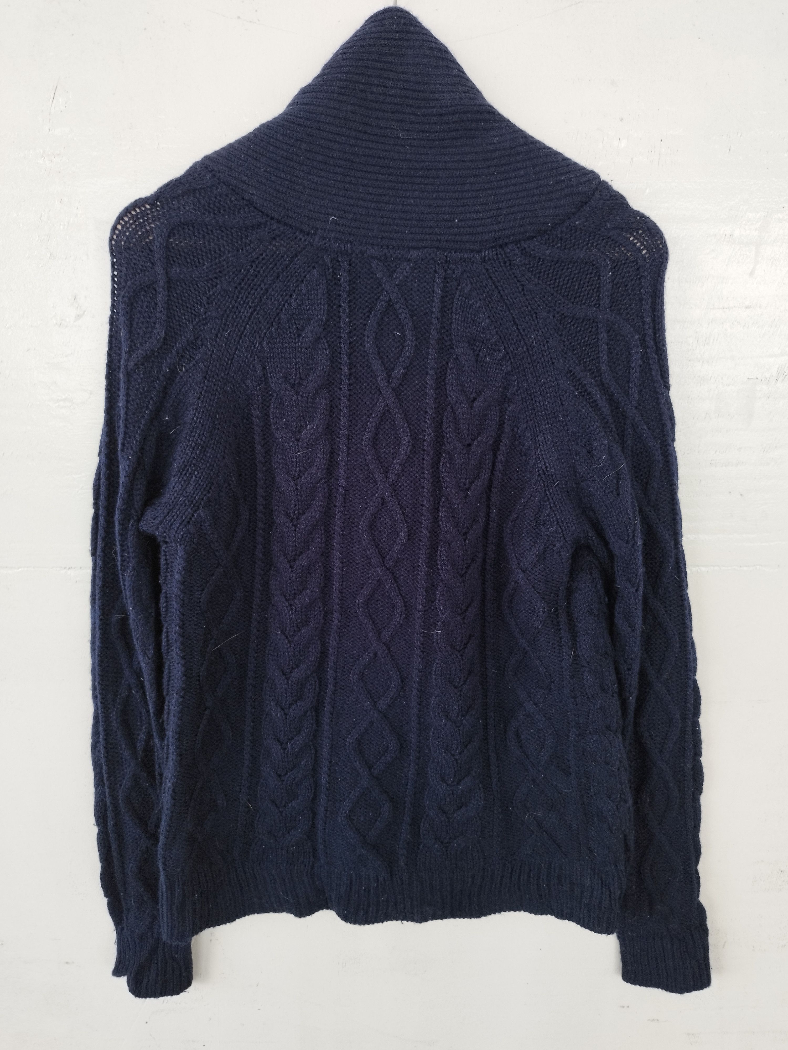 SHIPS Ship Jet Blue Cardigan sweater Size US S / EU 44-46 / 1 - 3 Thumbnail