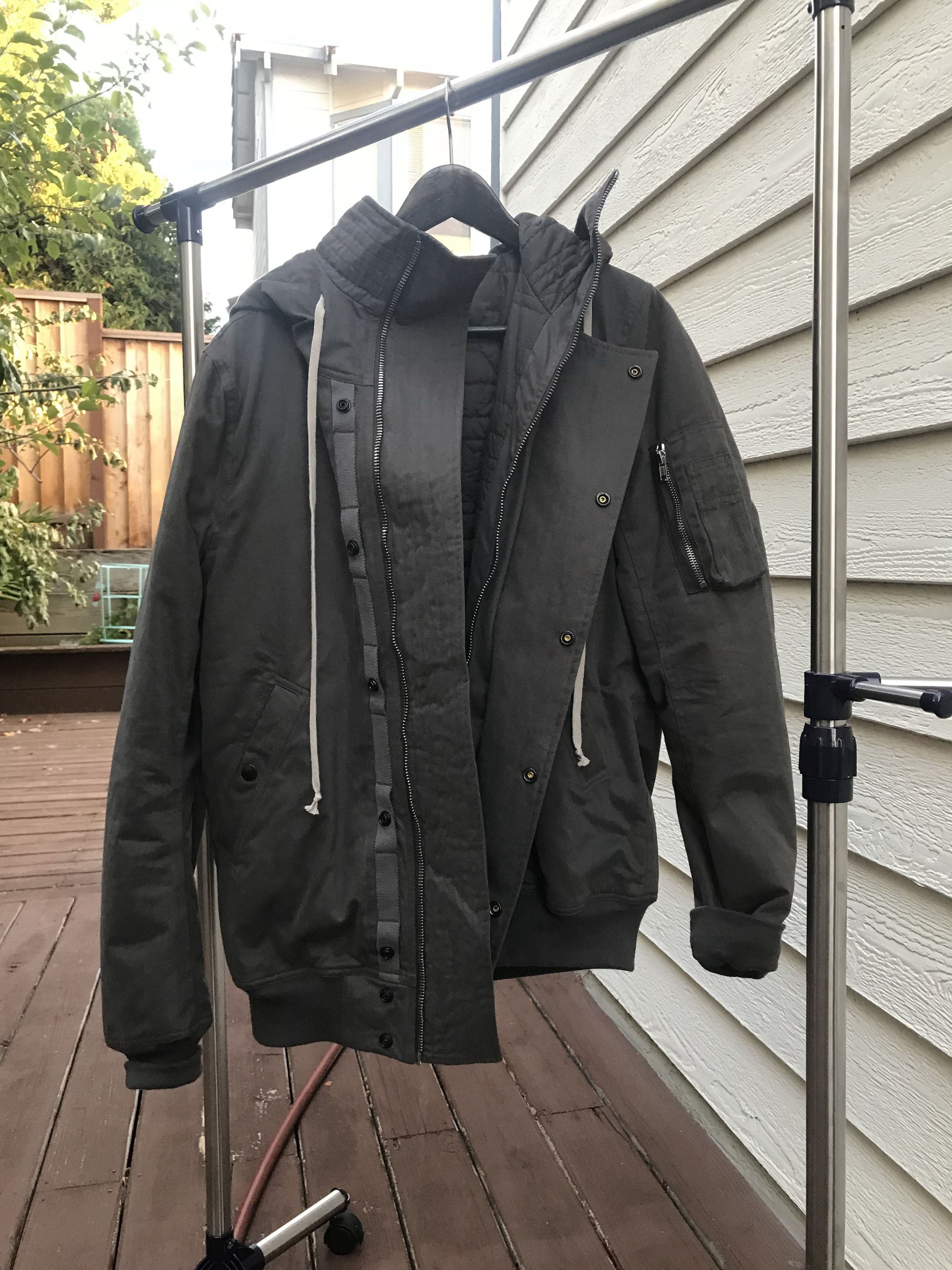 RICK OWENS DRKSHDW | GIMP FLIGHT BOMBER JACKET