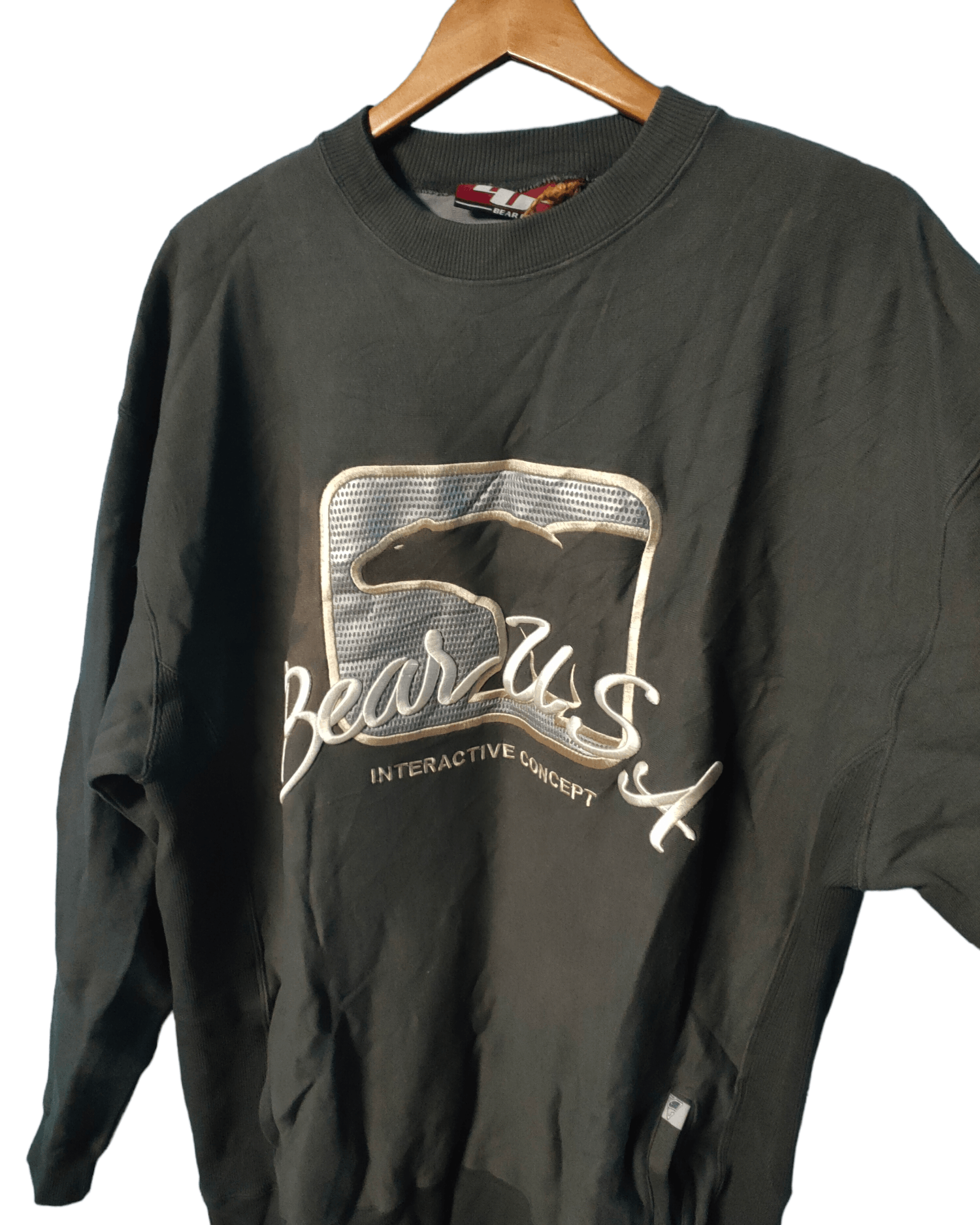 BEAR USA sweatshirt big logo embroidery