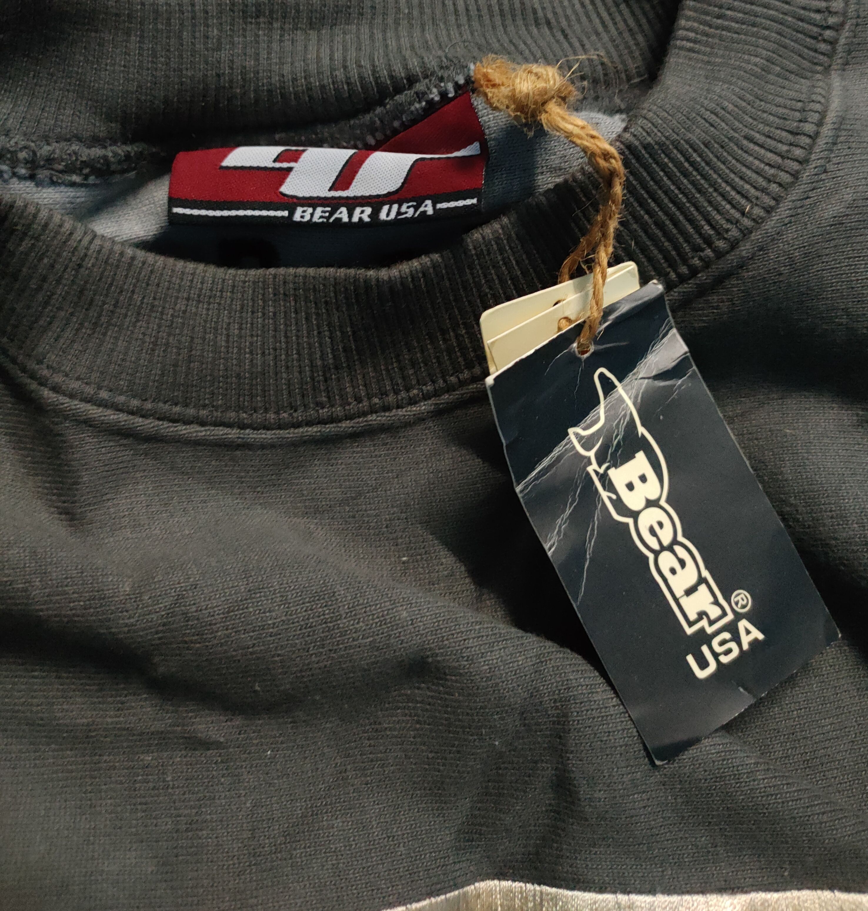 BEAR USA sweatshirt big logo embroidery