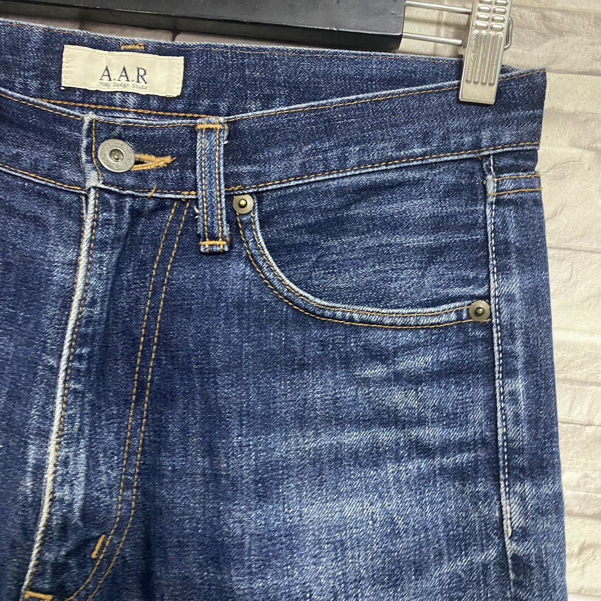Yohji Yamamoto Yohji Yamamoto Denim Selvedge Jeans Size US 31 - 7 Thumbnail