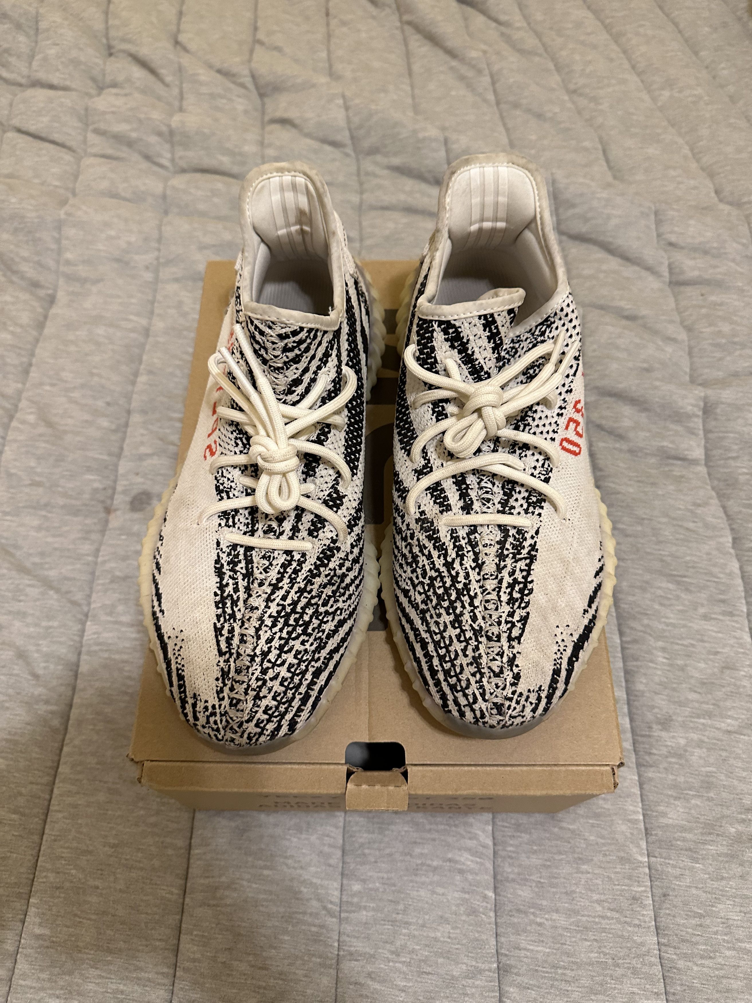 Adidas Zebra Yeezy Size US 11 / EU 44 - 1 Thumbnail