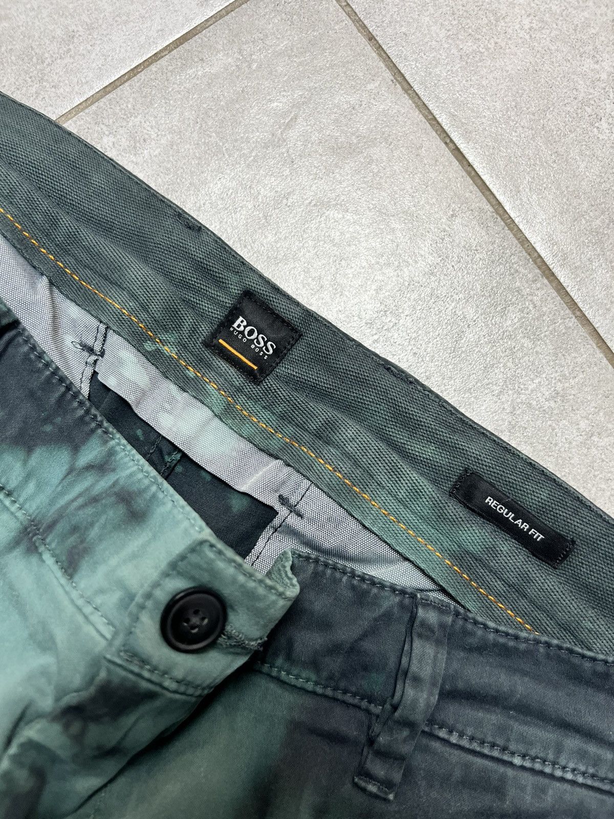 Hugo Boss Rare Hugo Boss Orange Acid Wash Avant Garde Pants Hype 35x32 Size US 35 - 5 Thumbnail
