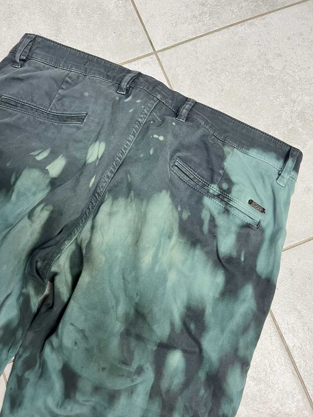 Hugo Boss Rare Hugo Boss Orange Acid Wash Avant Garde Pants Hype 35x32 Size US 35 - 4 Thumbnail