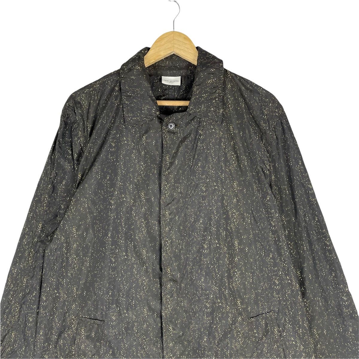 Dries Van Noten 🔥DRIES VAN NOTEN Polyamide Long Coat Light Jacket Size US L / EU 52-54 / 3 - 5 Thumbnail