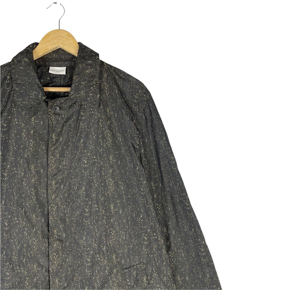 Dries Van Noten 🔥DRIES VAN NOTEN Polyamide Long Coat Light Jacket Size US L / EU 52-54 / 3 - 6 Thumbnail