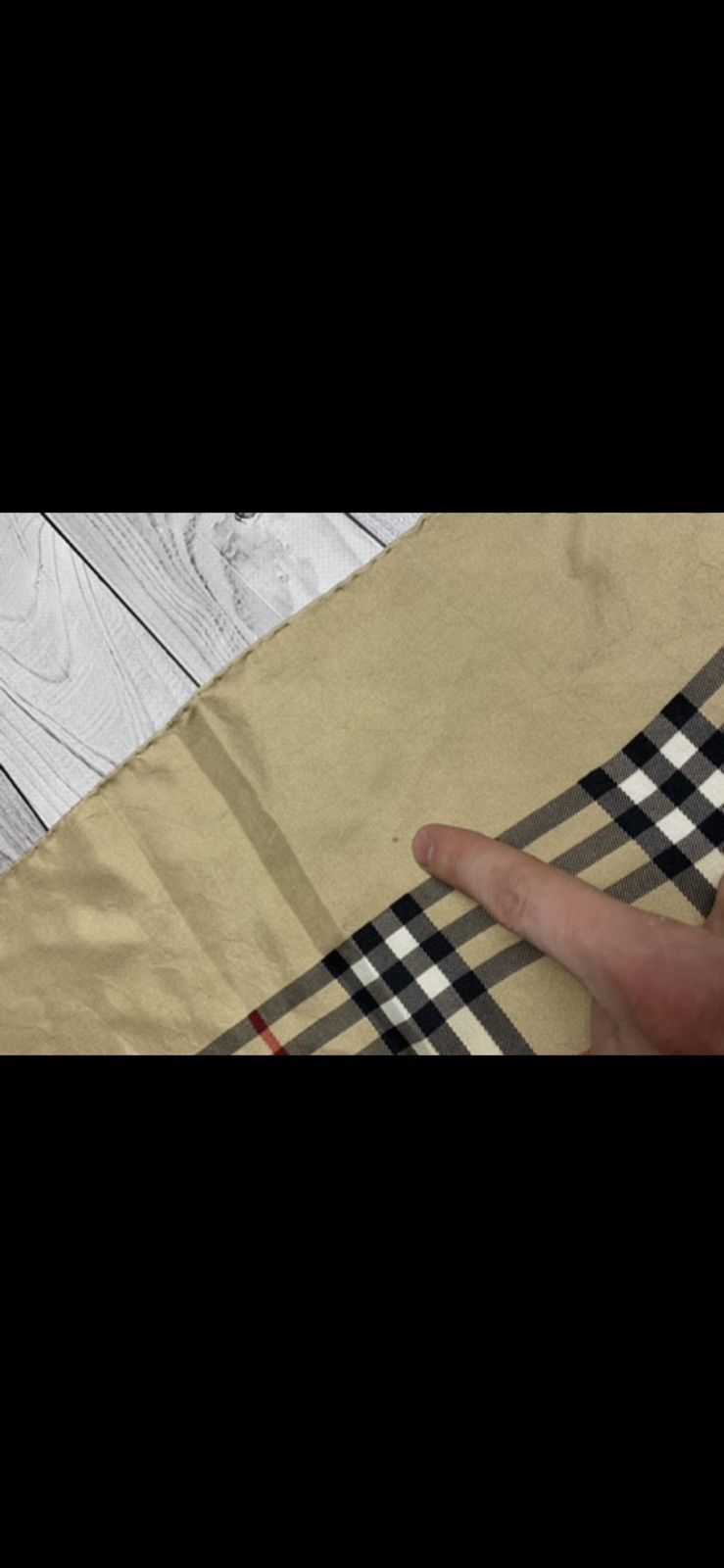 Burberry × Vintage Vintage Burberry’s scarf plaid Luxury Size ONE SIZE - 6 Thumbnail