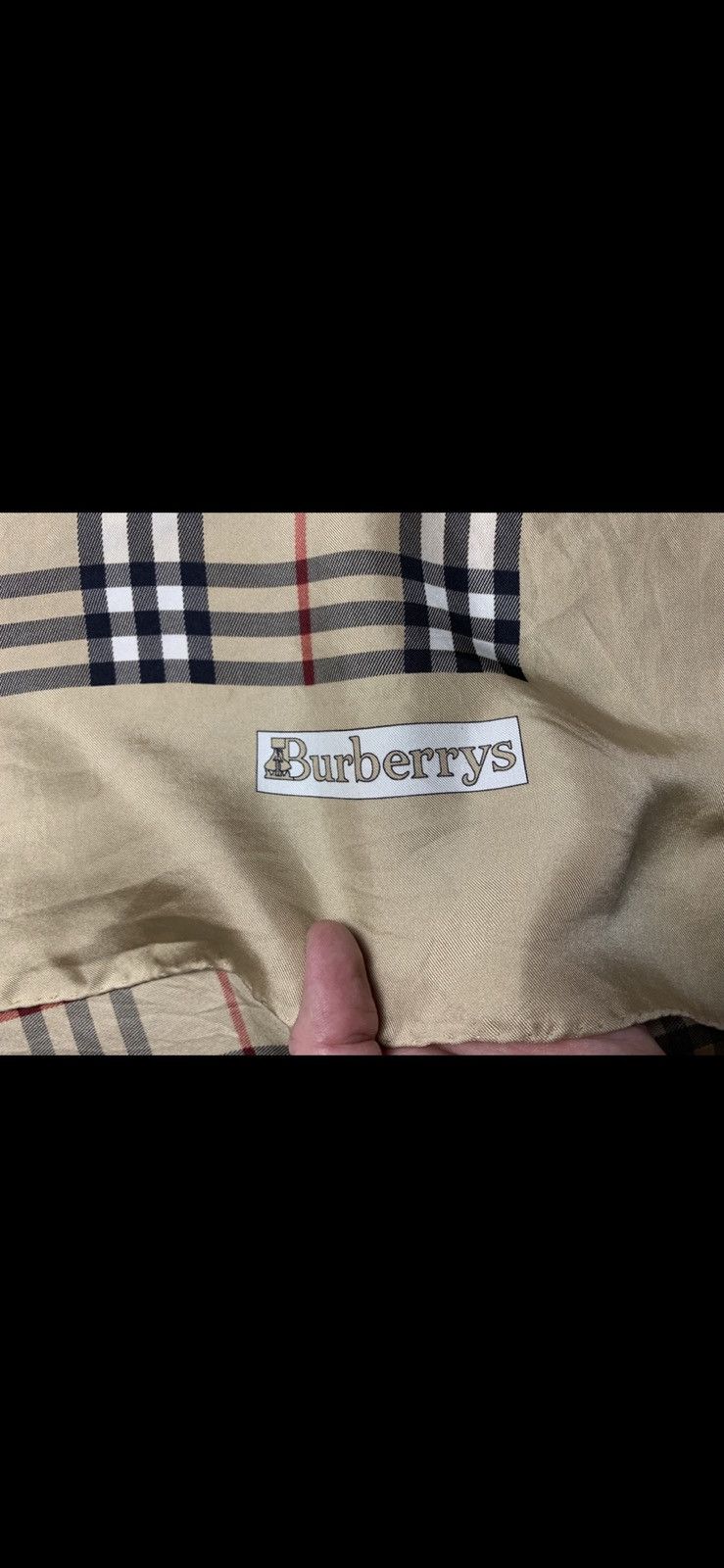 Burberry × Vintage Vintage Burberry’s scarf plaid Luxury Size ONE SIZE - 3 Thumbnail