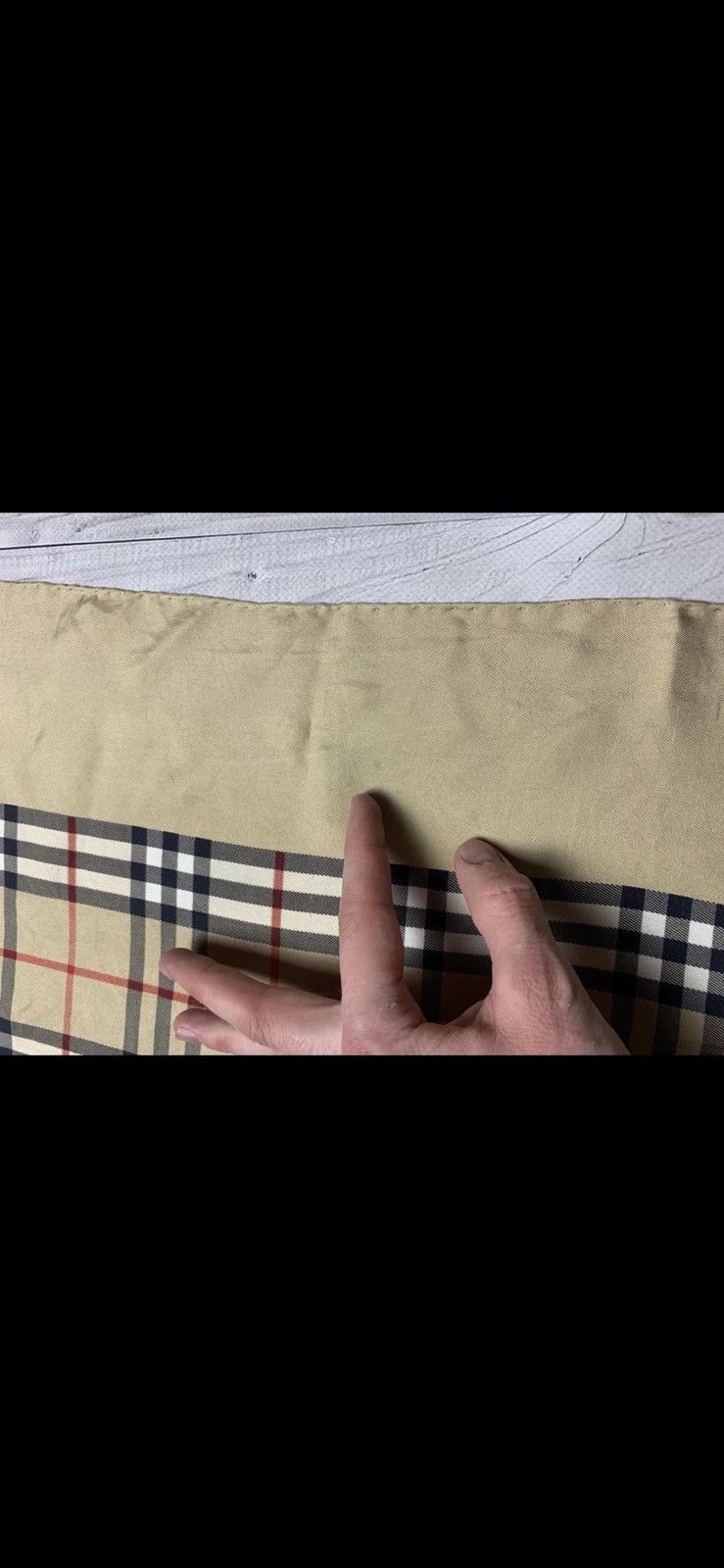 Burberry × Vintage Vintage Burberry’s scarf plaid Luxury Size ONE SIZE - 8 Thumbnail