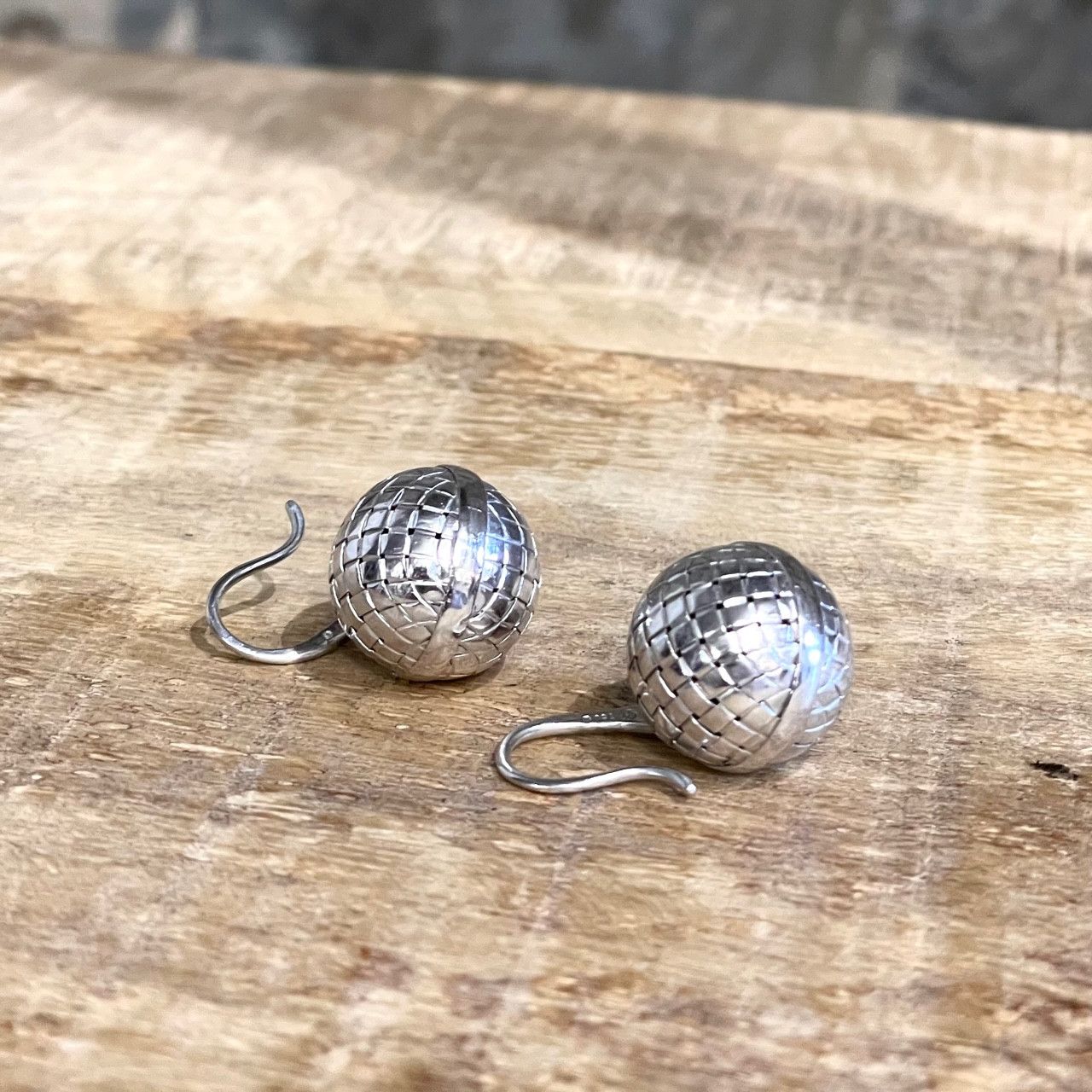Bottega Veneta Bottega Veneta 18k White Gold Short Sfera Drop Earrings Size ONE SIZE - 7 Thumbnail