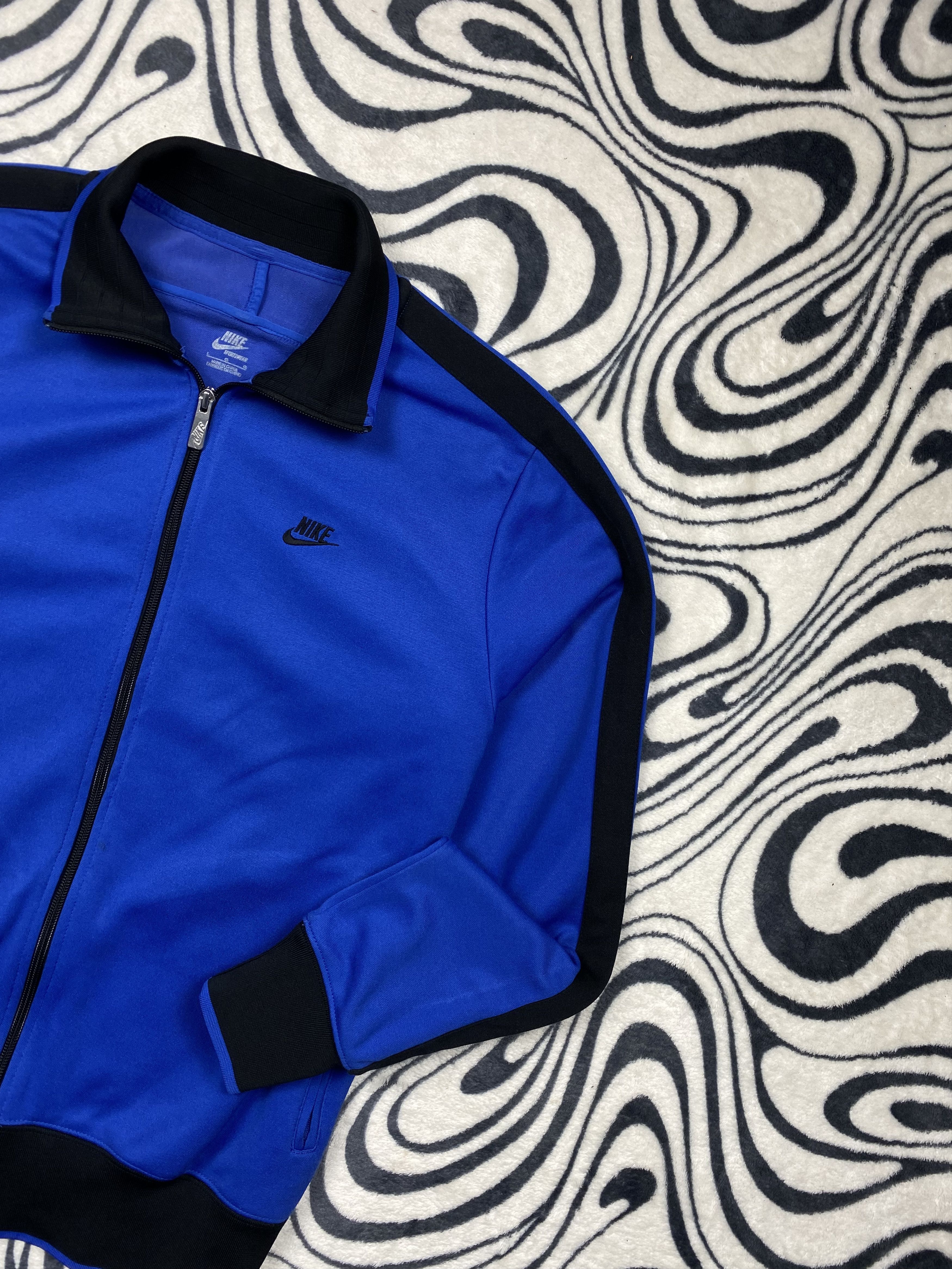 Nike Nike Vintage Mens Track Top Jacket Y2K Size US L / EU 52-54 / 3 - 2 Thumbnail