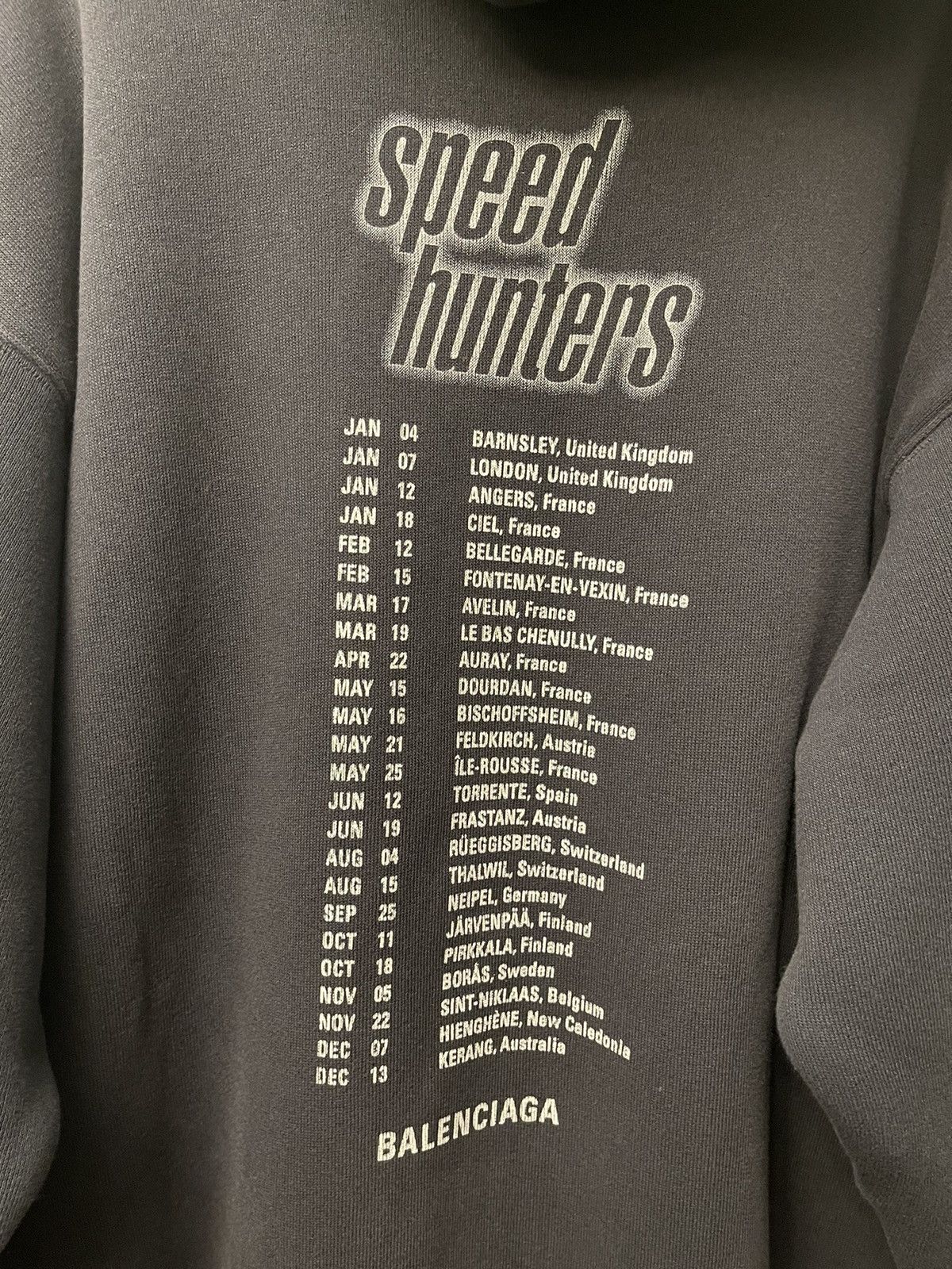 Balenciaga (NWT*RWY)Balenciaga 19ss “SpeedHunters” Double Layer Hoodie Size US M / EU 48-50 / 2 - 5 Thumbnail