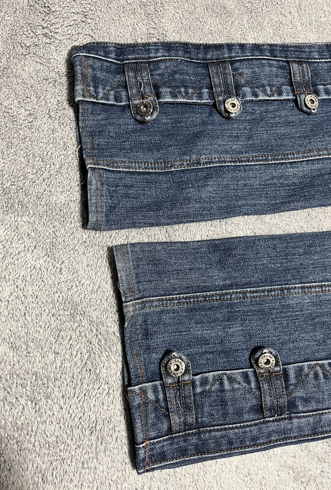 Japanese Brand Vintage Rivets Avant-garde Pants Punk Style like Kapital Size 27" / US 4 / IT 40 - 7 Thumbnail