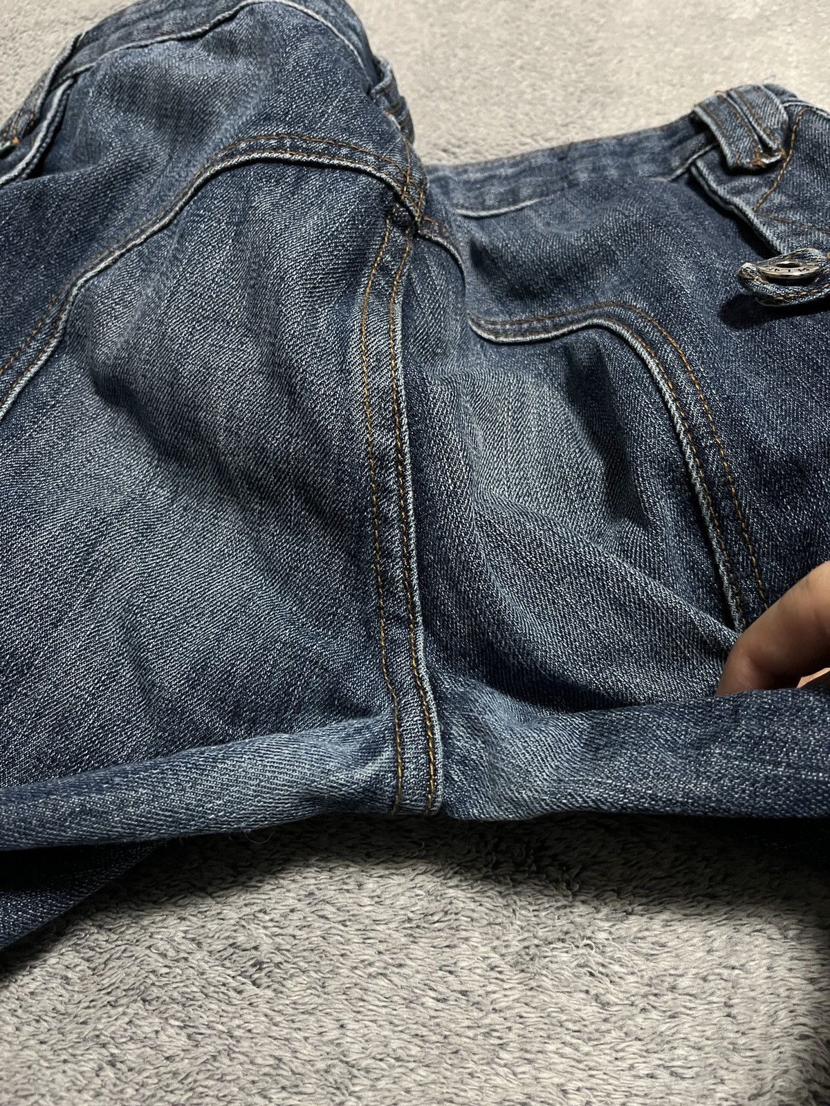 Japanese Brand Vintage Rivets Avant-garde Pants Punk Style like Kapital Size 27" / US 4 / IT 40 - 5 Thumbnail