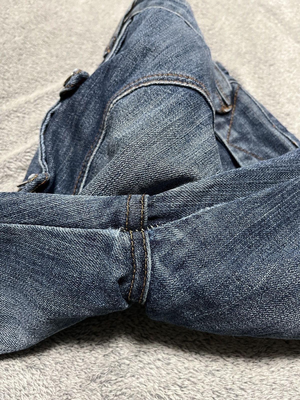Japanese Brand Vintage Rivets Avant-garde Pants Punk Style like Kapital Size 27" / US 4 / IT 40 - 6 Thumbnail
