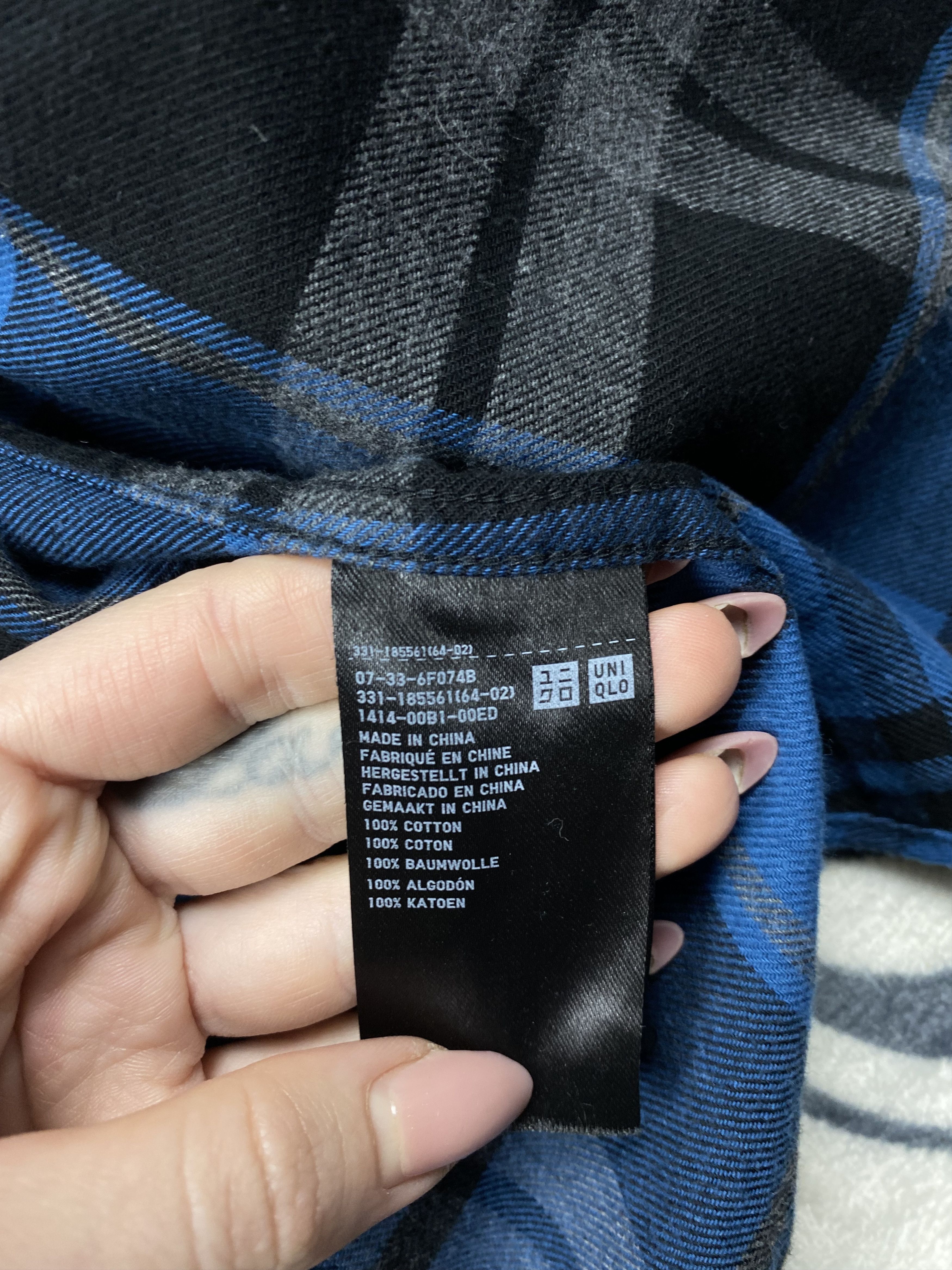 Flannel × Uniqlo Uniqlo Flannel Mens Plaid Shirt Size US S / EU 44-46 / 1 - 5 Thumbnail