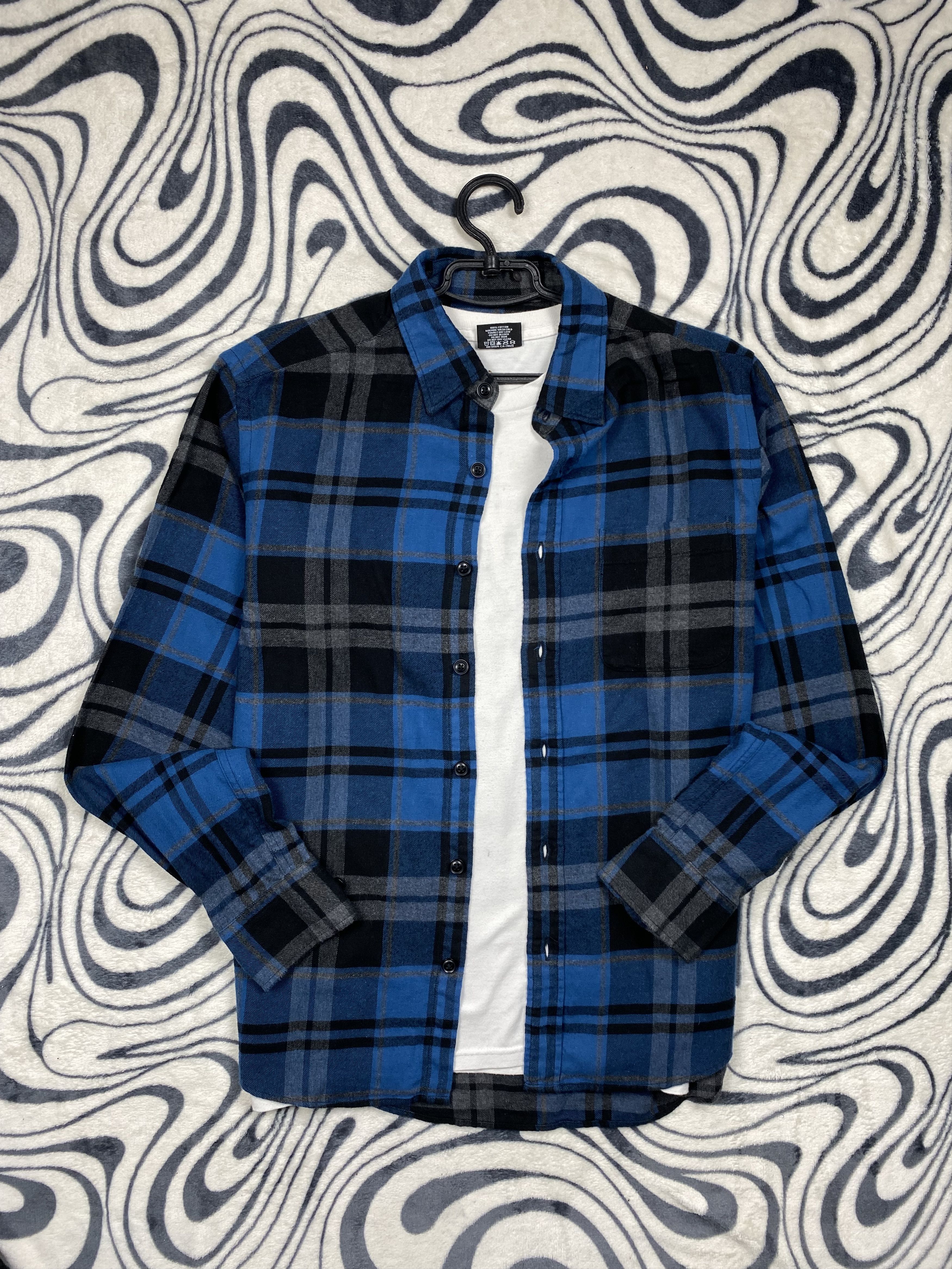 Flannel × Uniqlo Uniqlo Flannel Mens Plaid Shirt Size US S / EU 44-46 / 1 - 1 Thumbnail