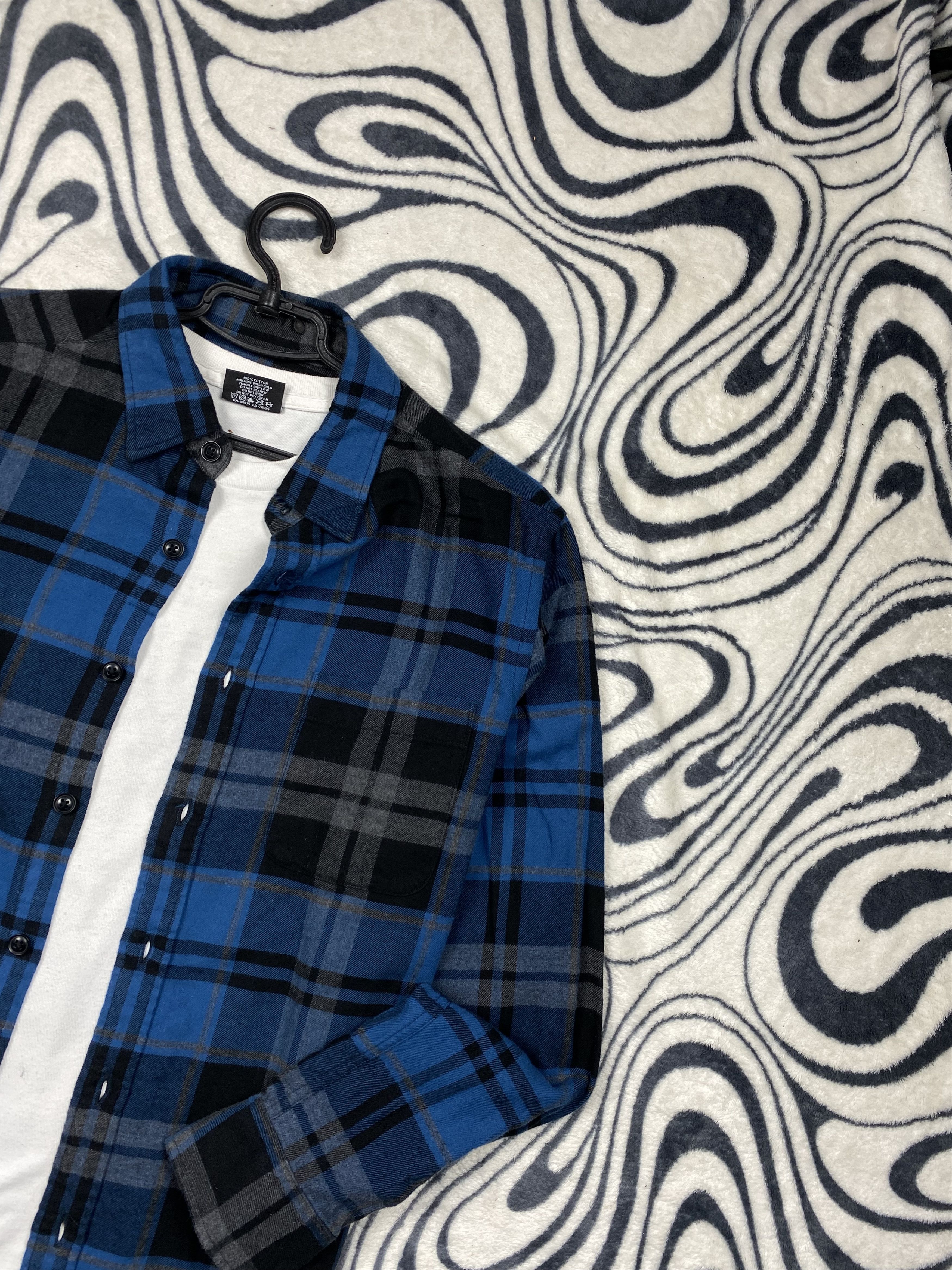Flannel × Uniqlo Uniqlo Flannel Mens Plaid Shirt Size US S / EU 44-46 / 1 - 2 Thumbnail