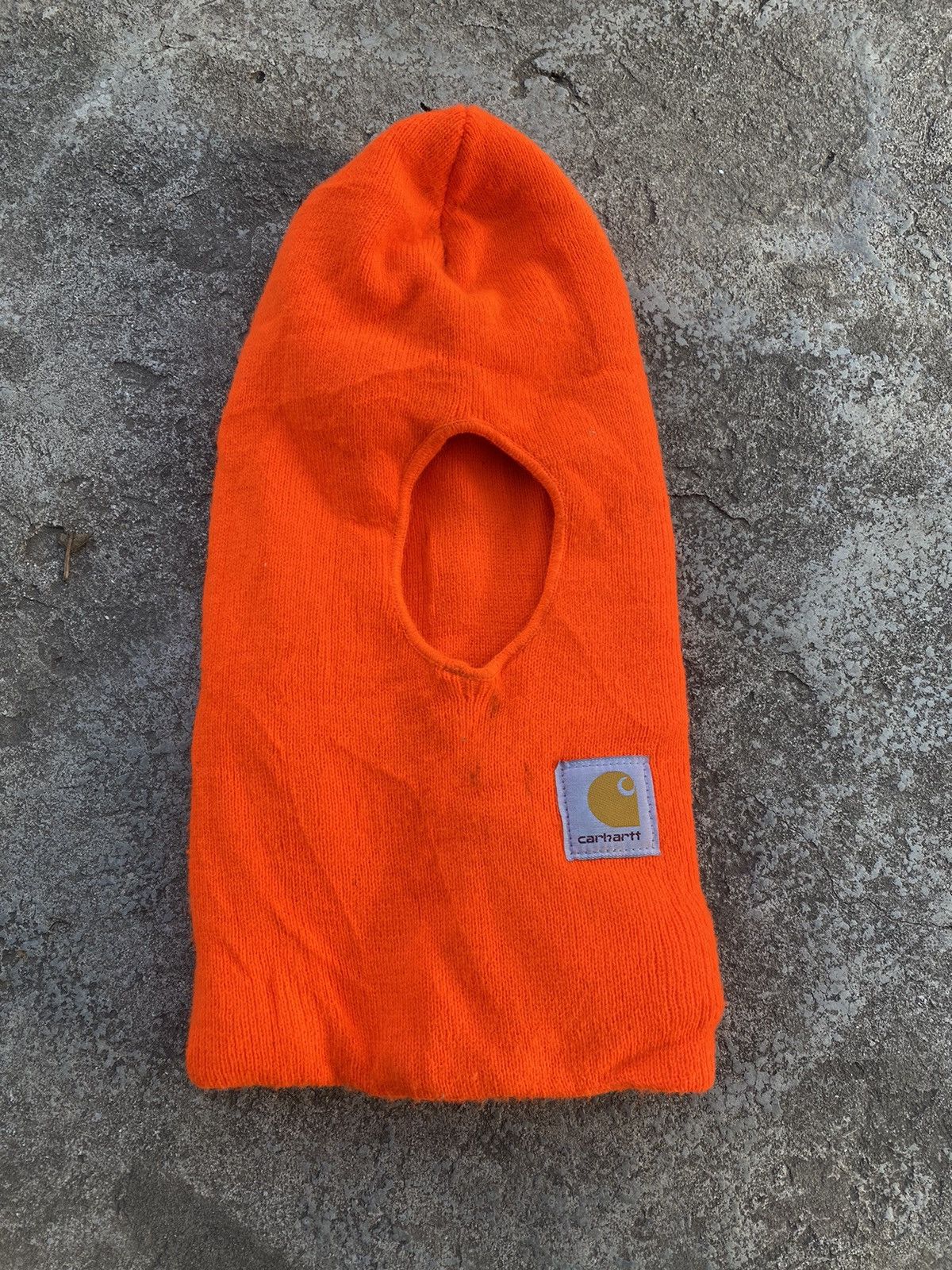 Carhartt × Carhartt Wip ‼️BIG SALE‼️ Carhartt WIP Balaclava Hat Y2K Orange OS Size ONE SIZE - 6 Thumbnail
