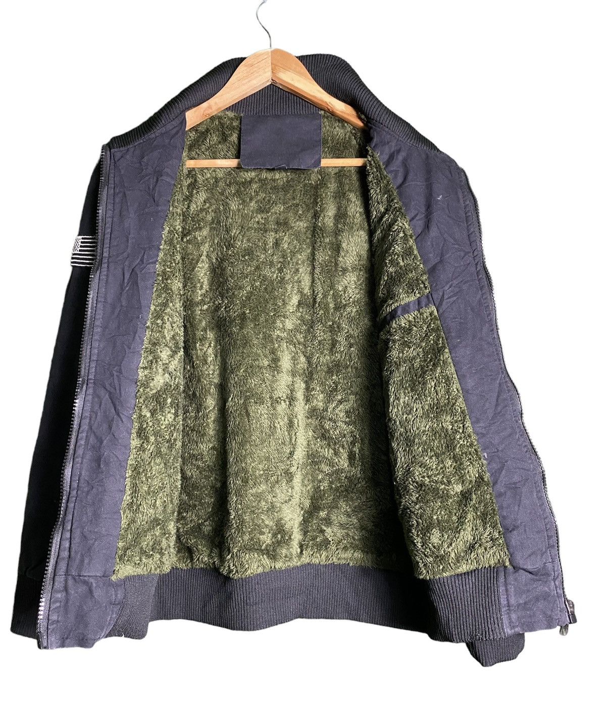 Japanese Brand US AIR FORCE BOMBER JACKET Size US XL / EU 56 / 4 - 3 Thumbnail