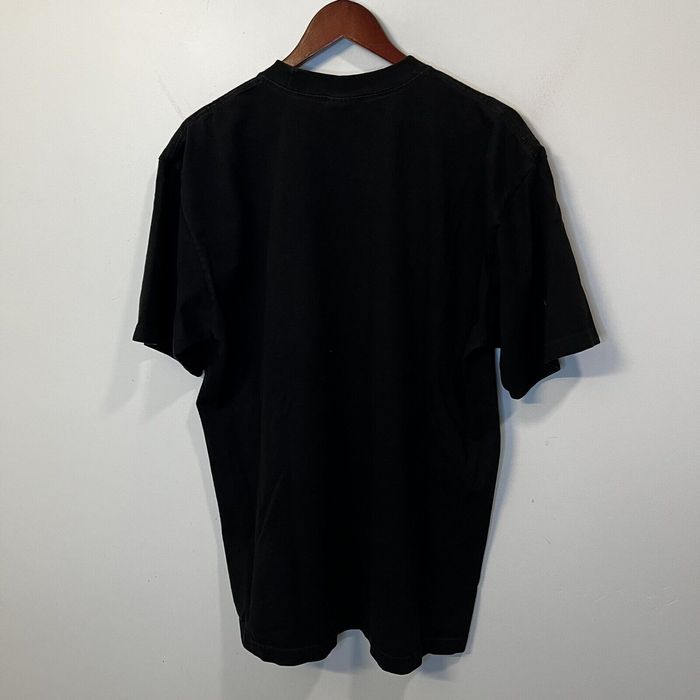 faded black t shirt blank