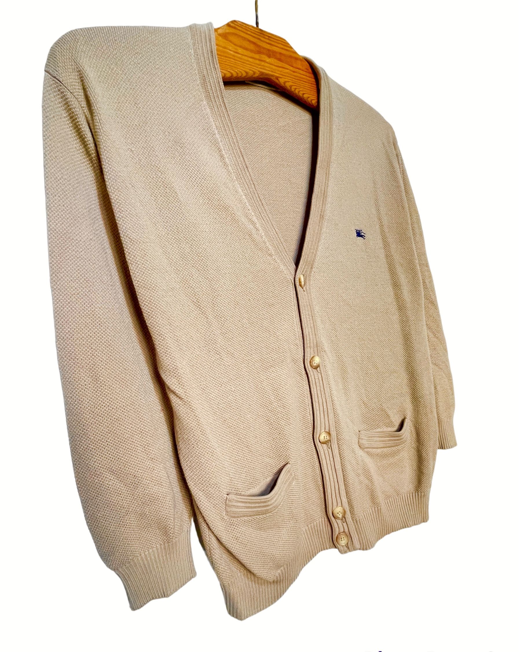 Burberry 🔥 vintage cardigan Burberry size L coton heavy Size US L / EU 52-54 / 3 - 2 Thumbnail