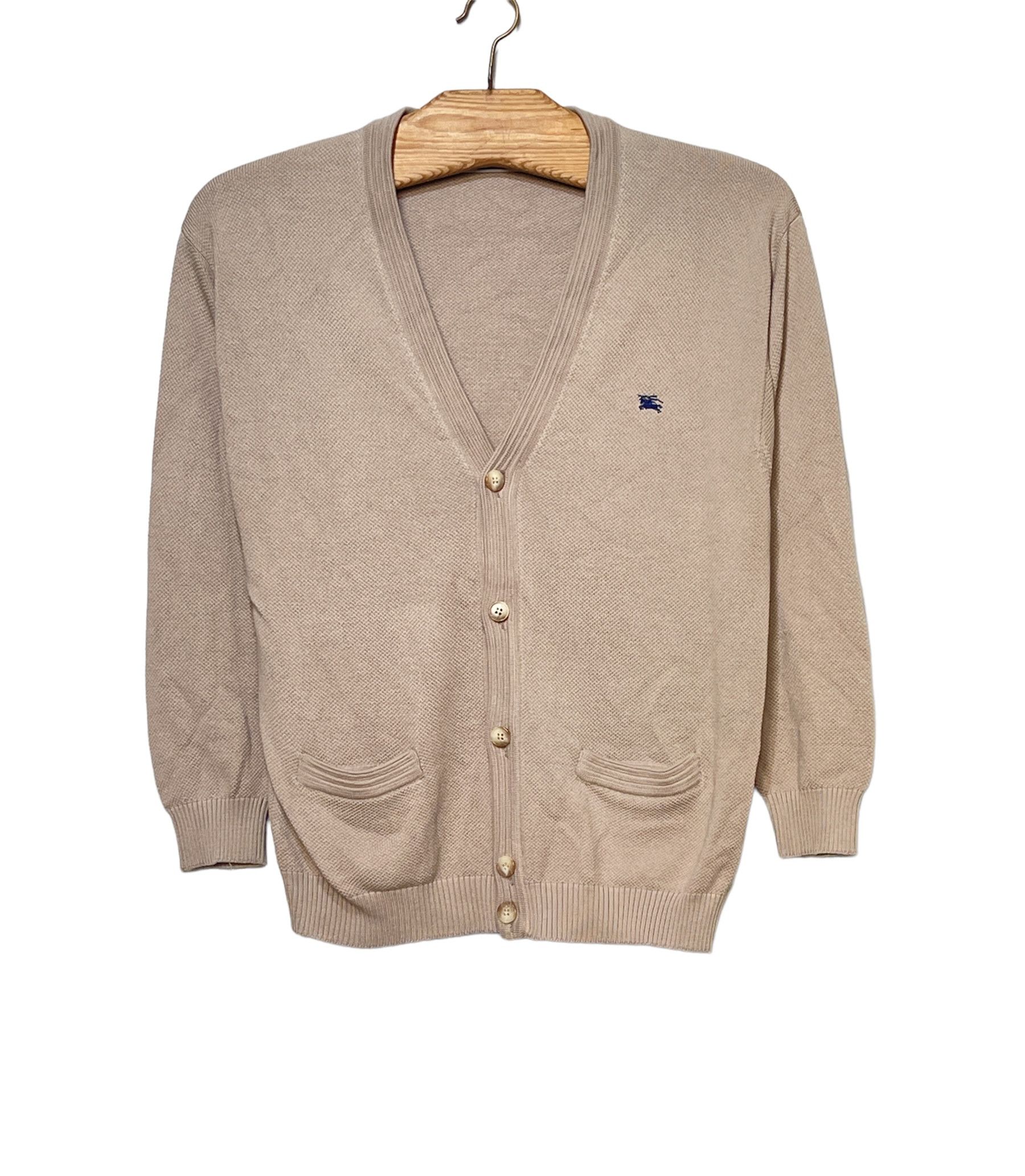 Burberry 🔥 vintage cardigan Burberry size L coton heavy Size US L / EU 52-54 / 3 - 1 Thumbnail