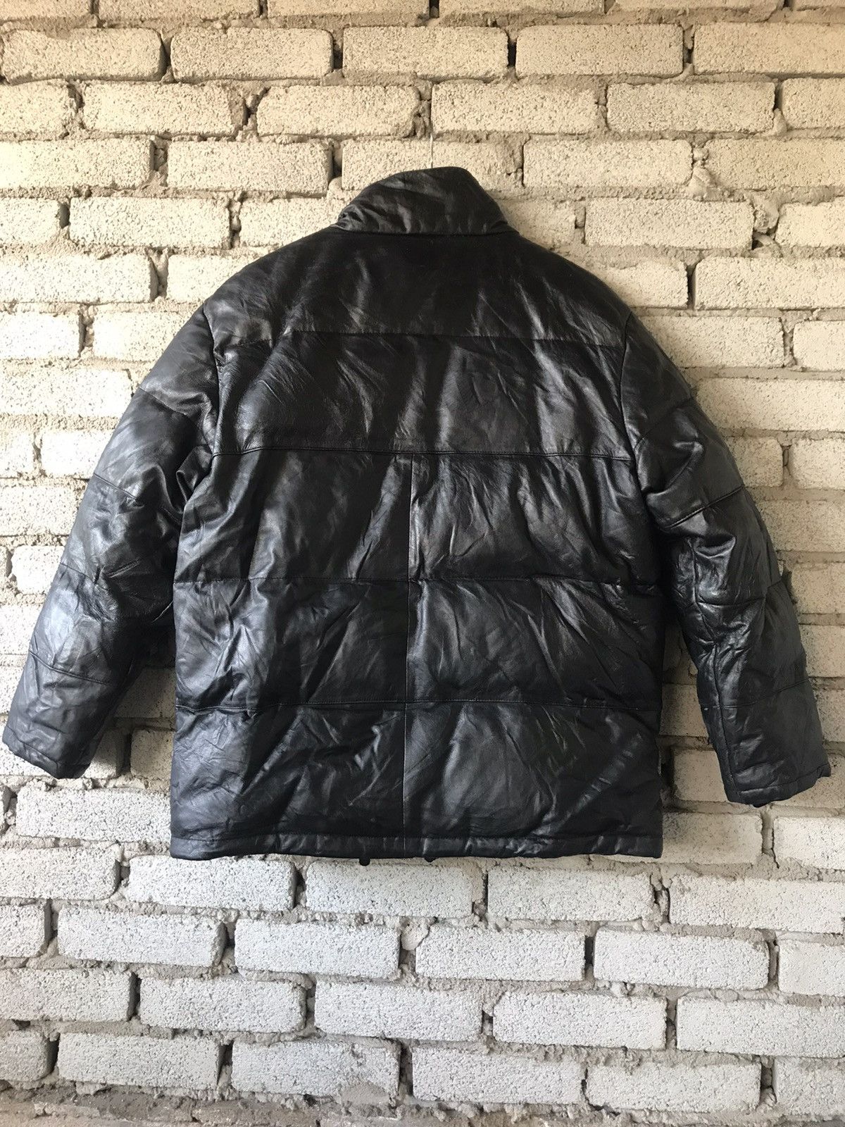 Avirex Avirex Quilted Leather Jacket Size US M / EU 48-50 / 2 - 2 Thumbnail