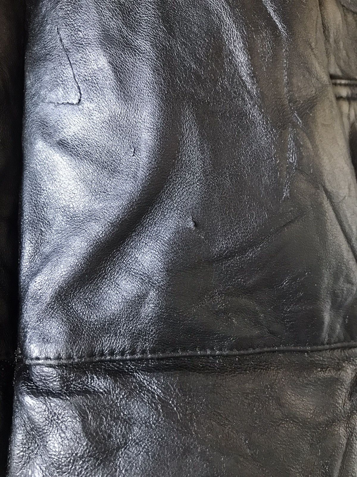 Avirex Avirex Quilted Leather Jacket Size US M / EU 48-50 / 2 - 9 Thumbnail
