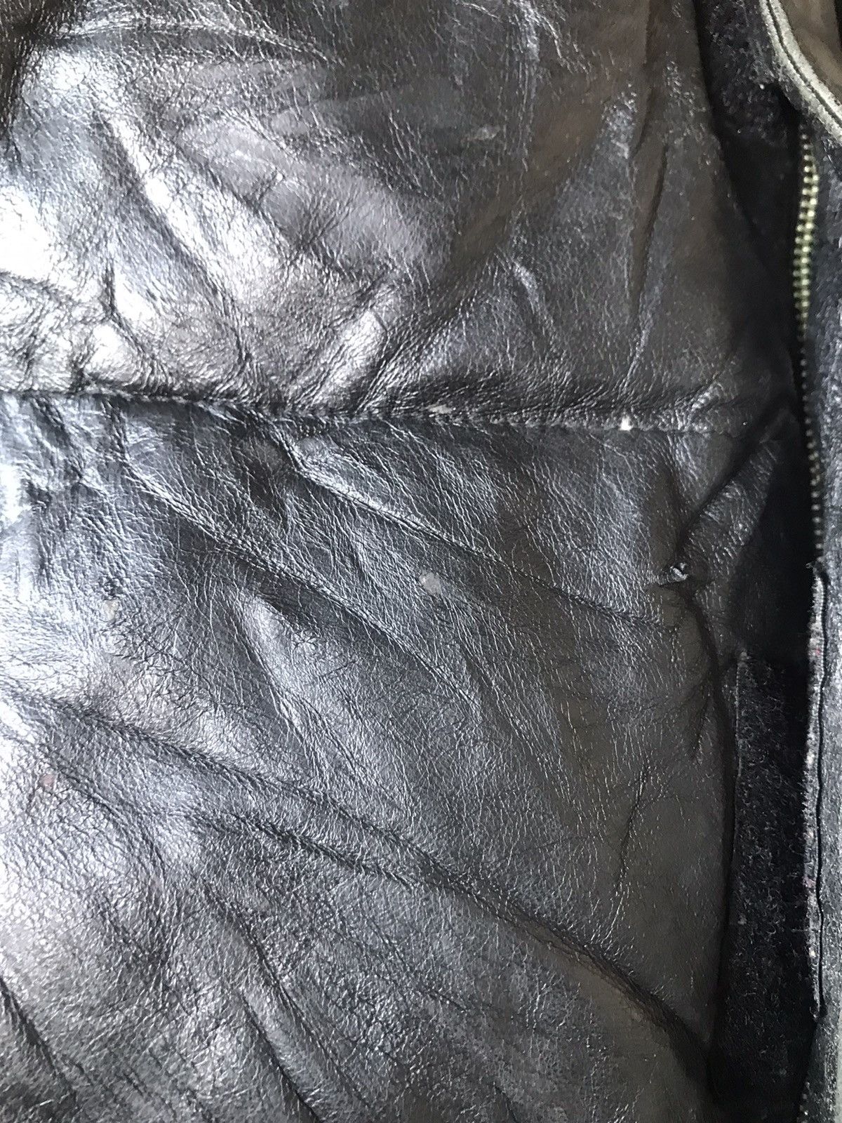 Avirex Avirex Quilted Leather Jacket Size US M / EU 48-50 / 2 - 10 Thumbnail